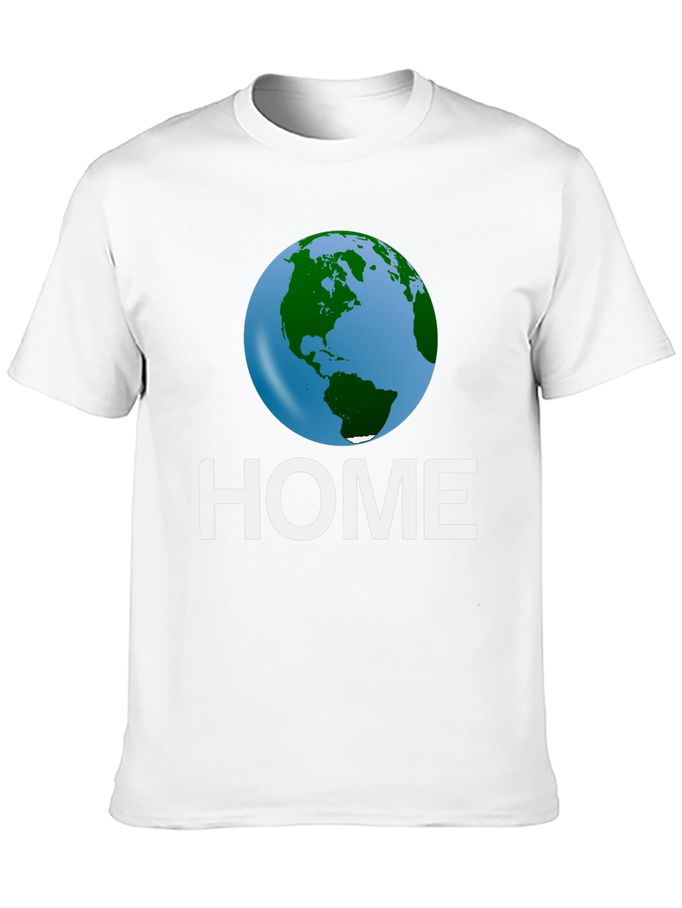 Earth Home T-Shirt - Planet Focus