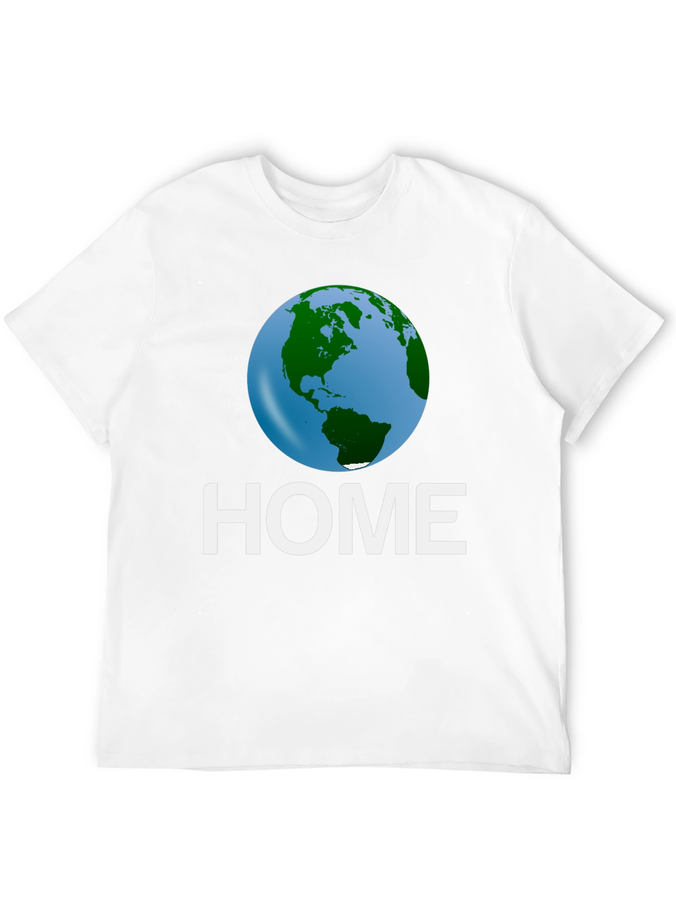Earth Home T-Shirt - Planet Focus