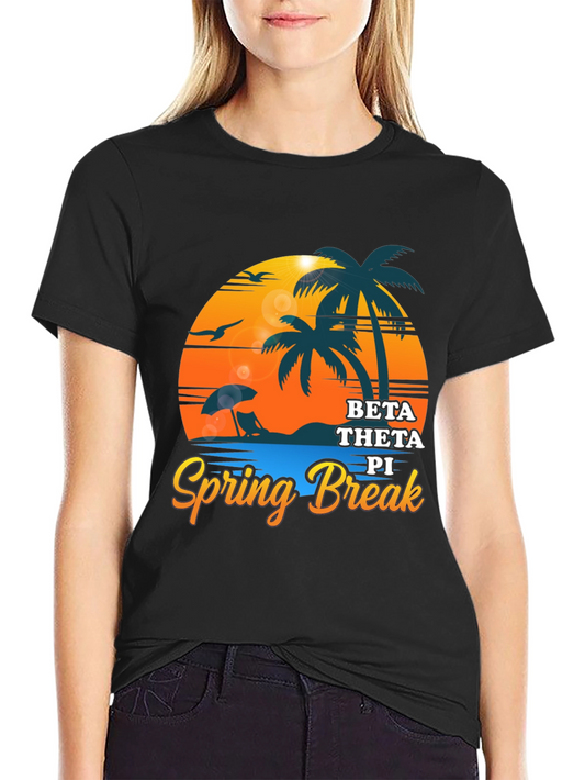 Beta Theta Pi Spring Break Black T-Shirt