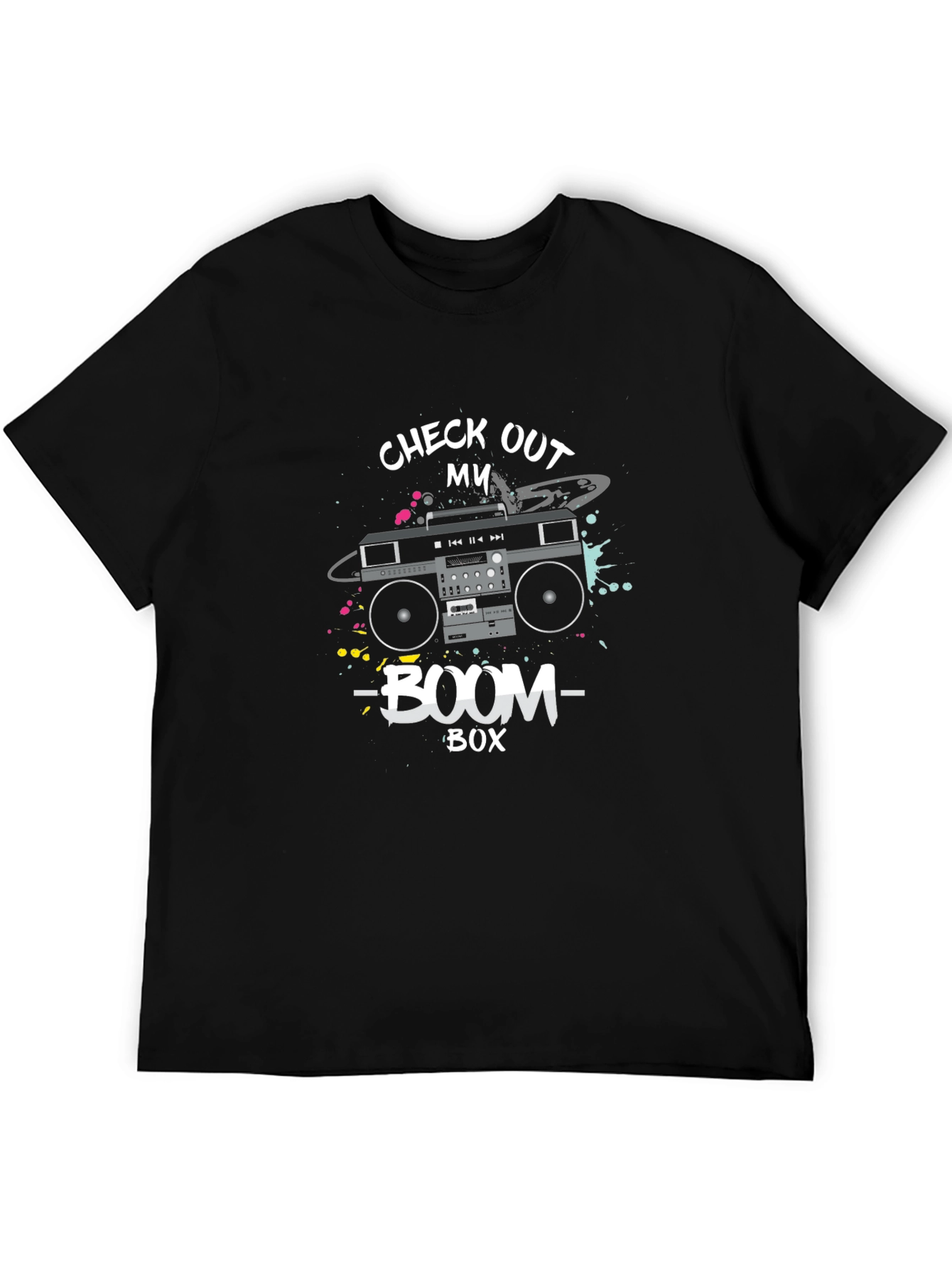 Retro Boombox Graphic Tee