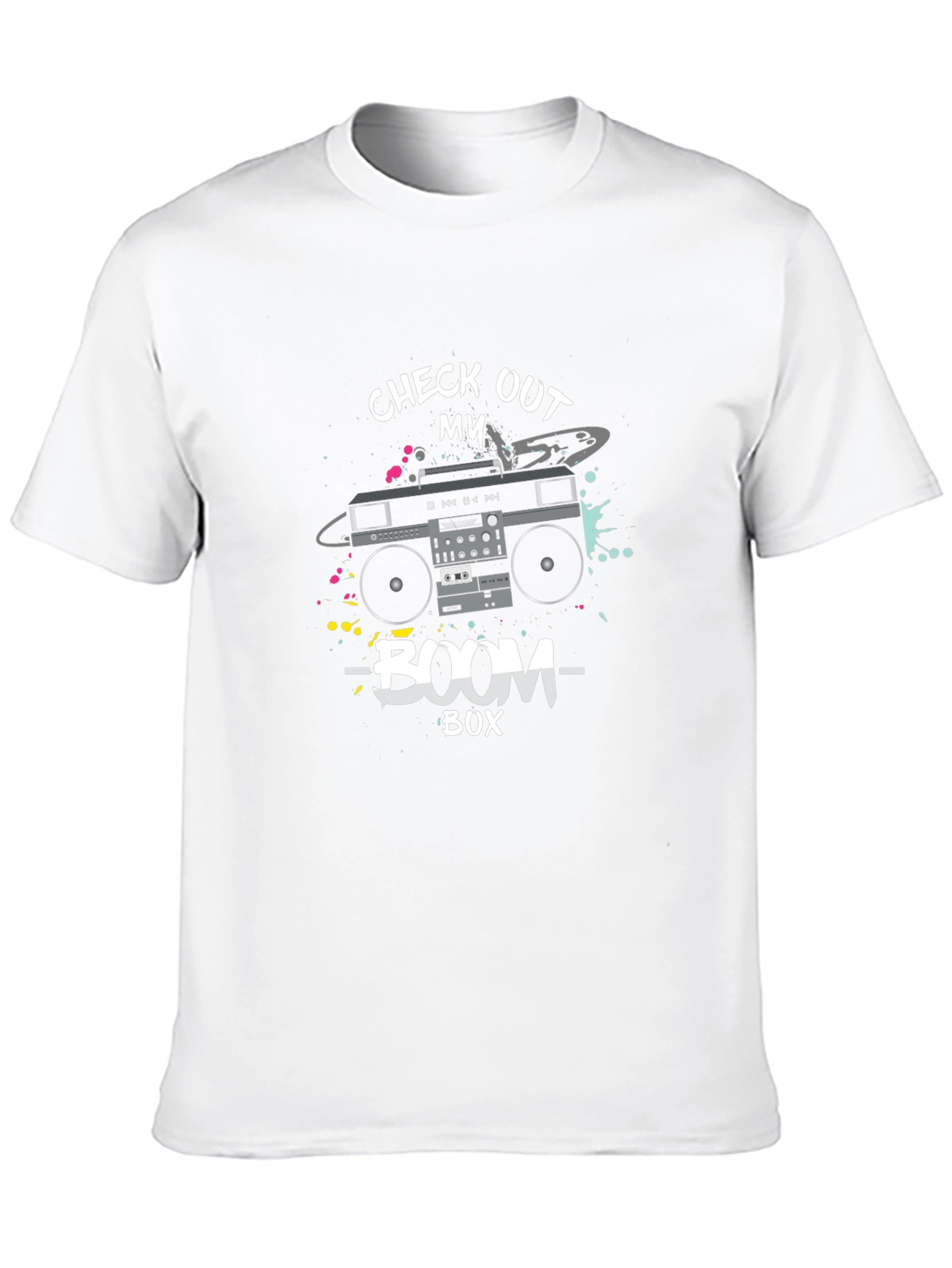 Retro Boombox Graphic Tee