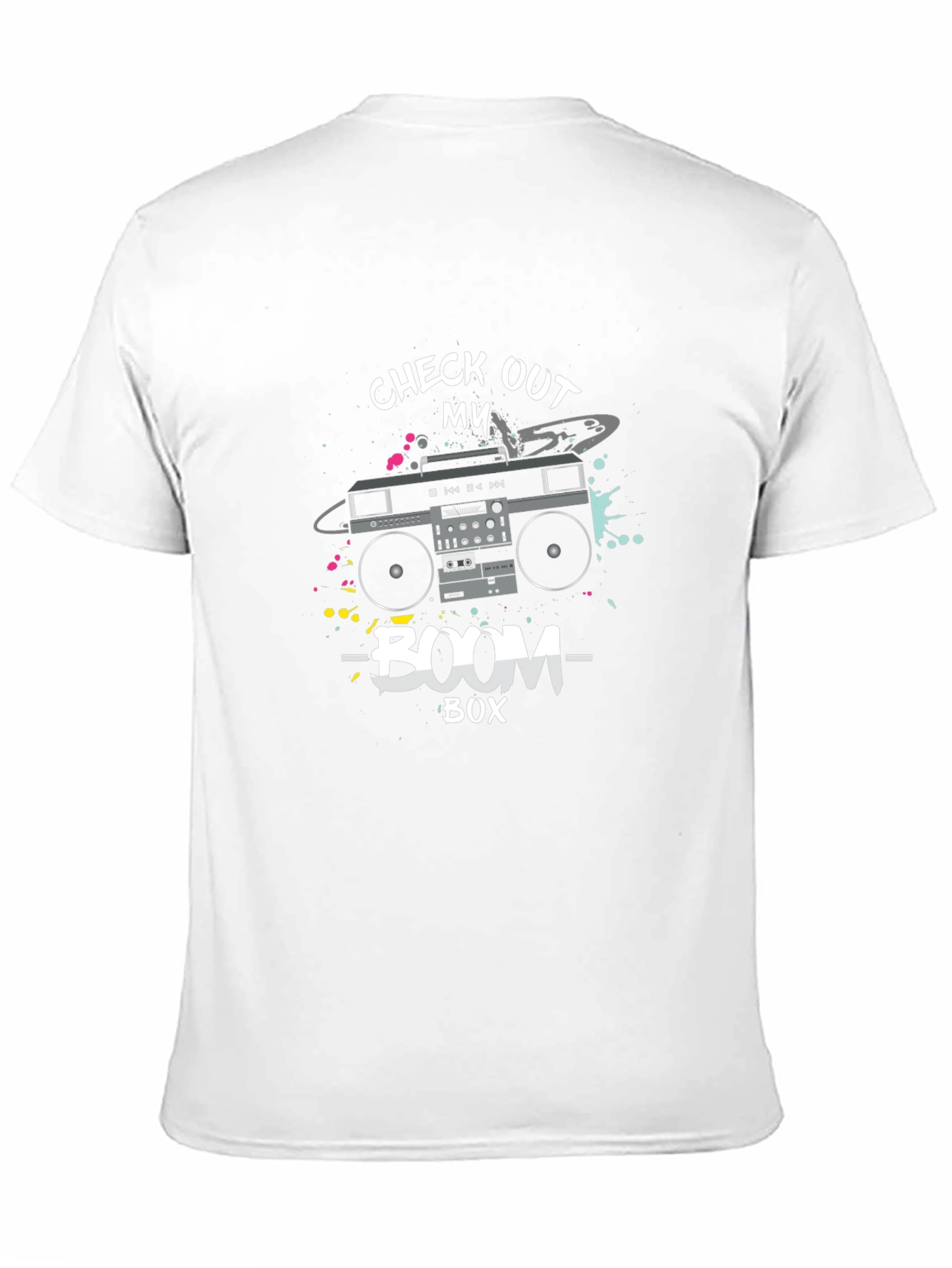 Retro Boombox Graphic Tee