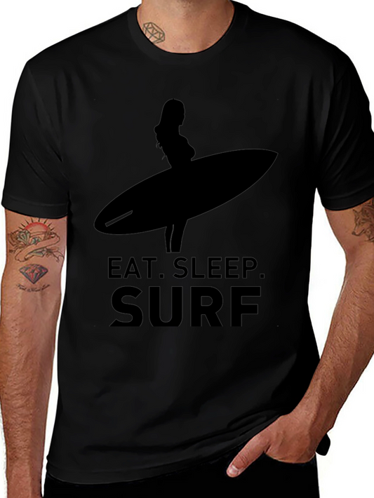 Eat Sleep Surf T-Shirt | Graphic Tee