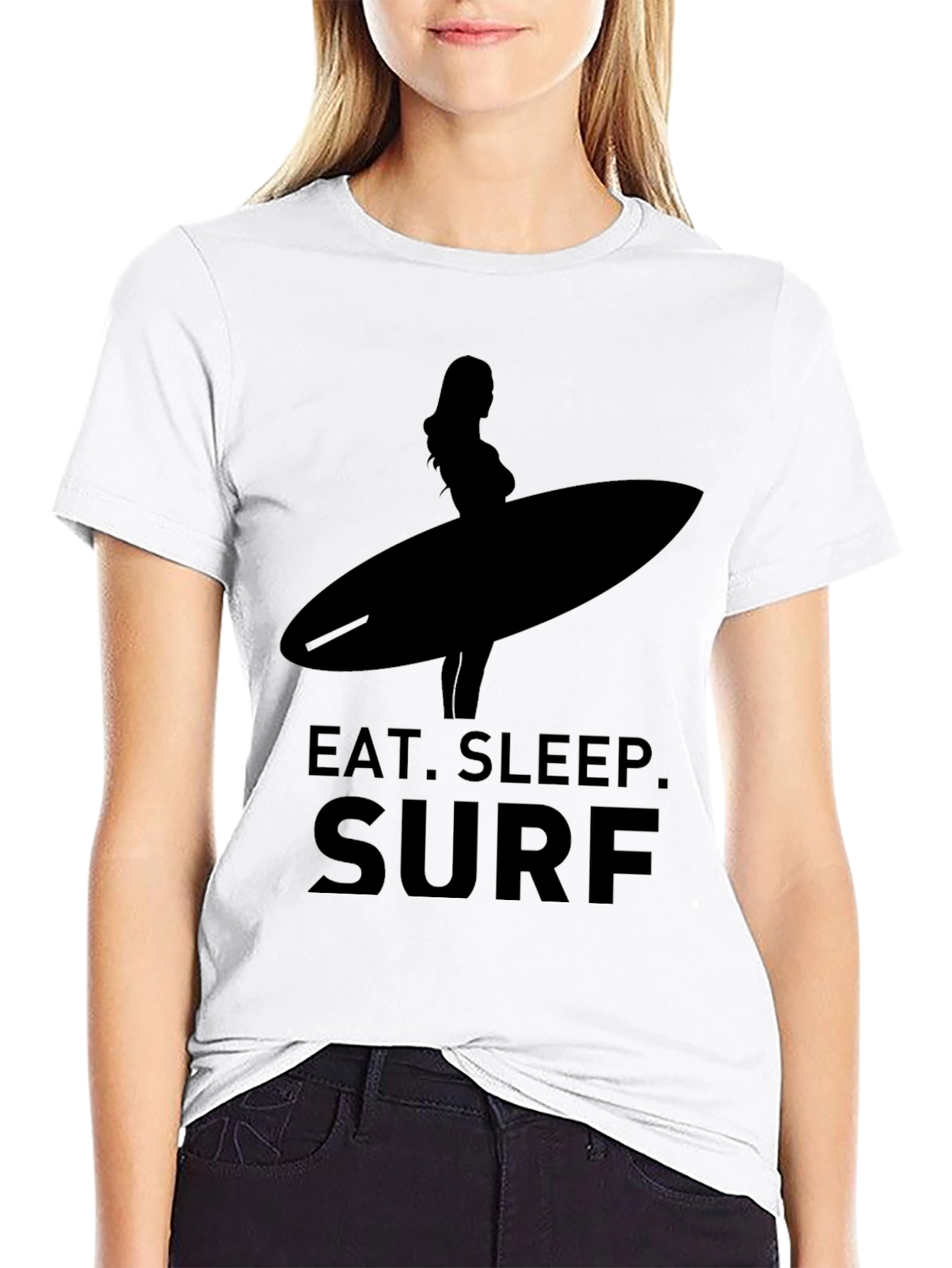 Eat Sleep Surf T-Shirt | Graphic Tee