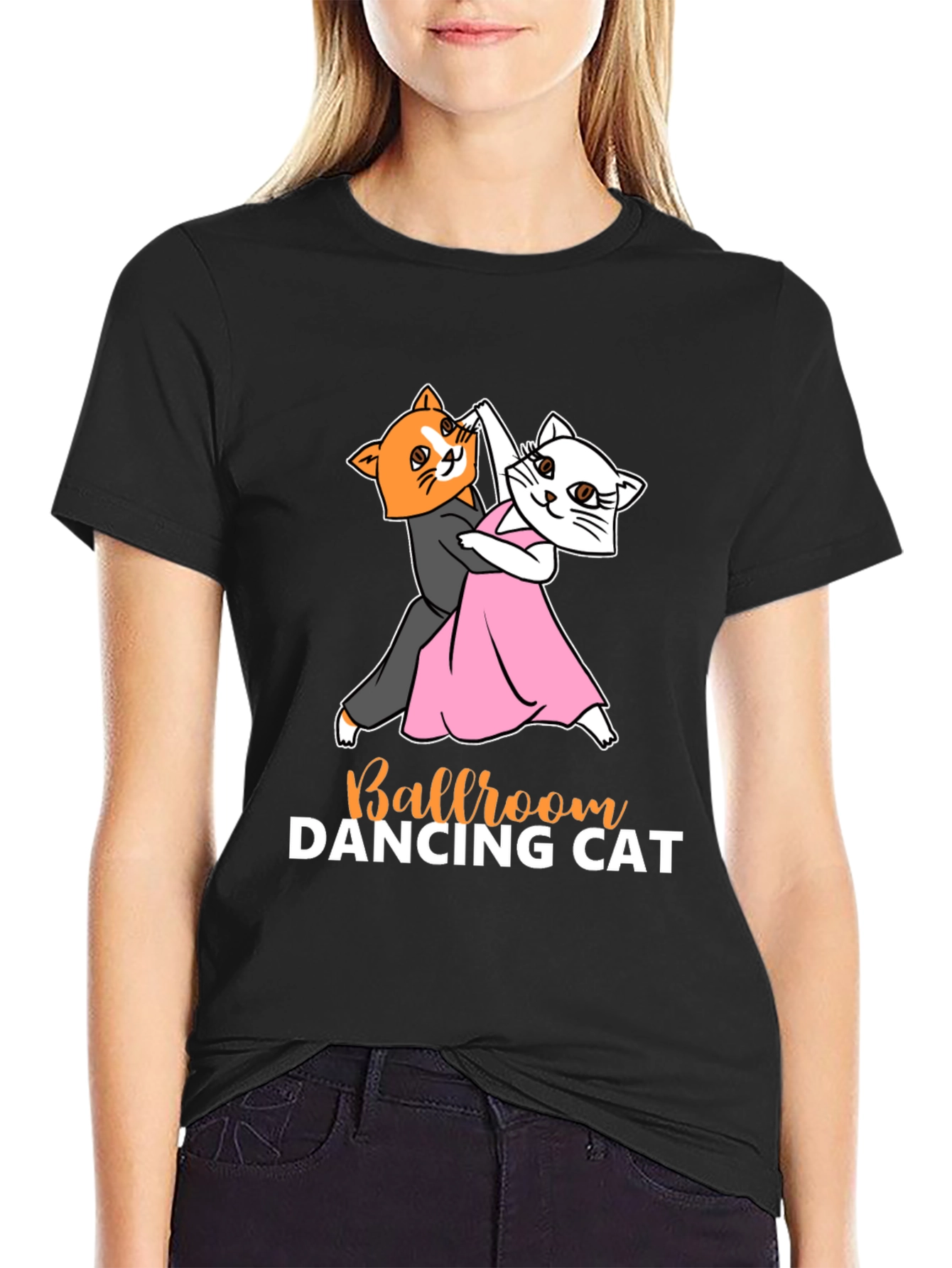 Ballroom Dancing Cats Graphic T-Shirt