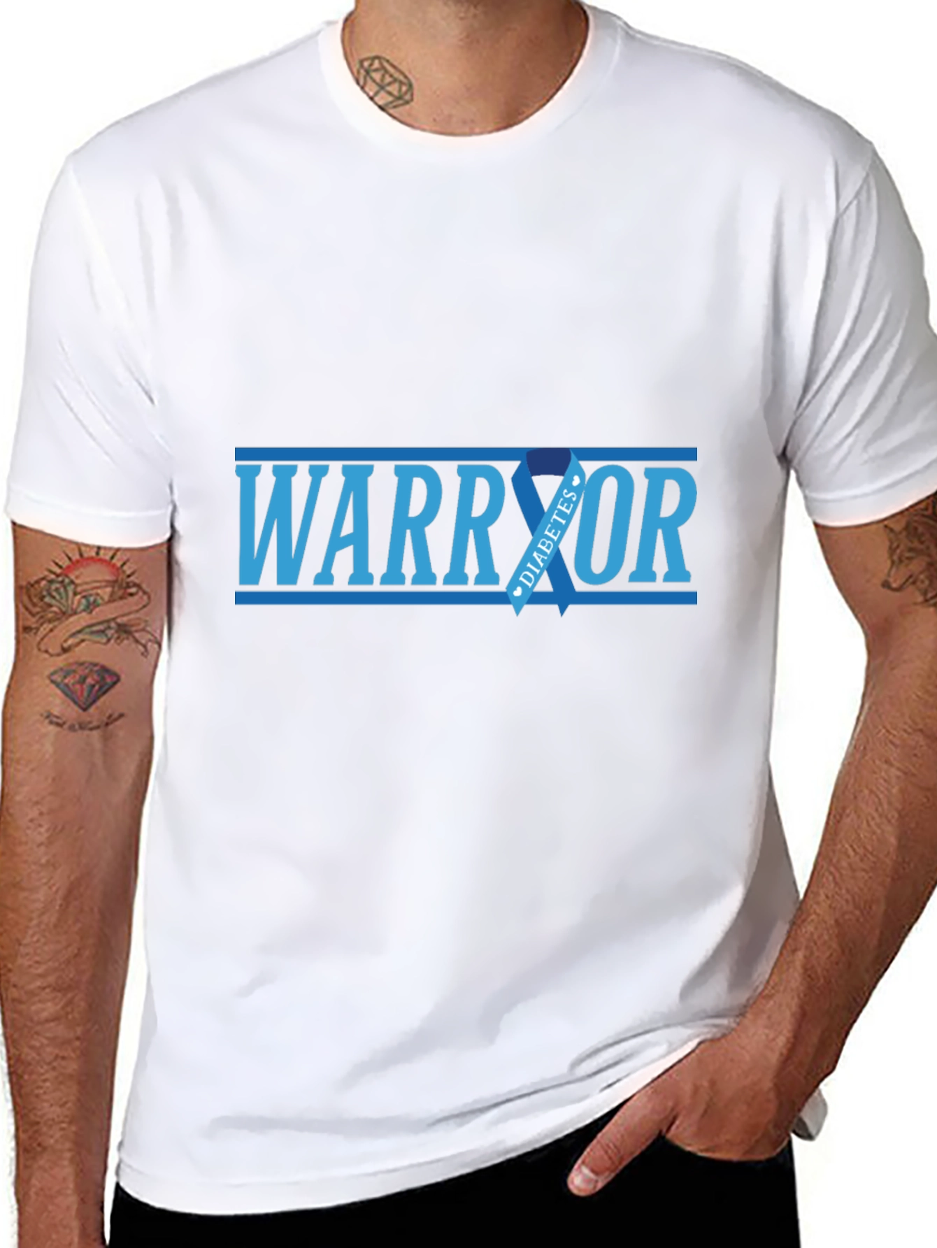 Diabetes Warrior T-Shirt - Show Your Support!