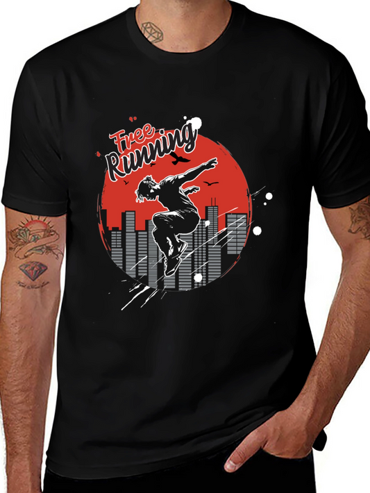 Free Running Graphic Tee - Urban Athlete Shirt
