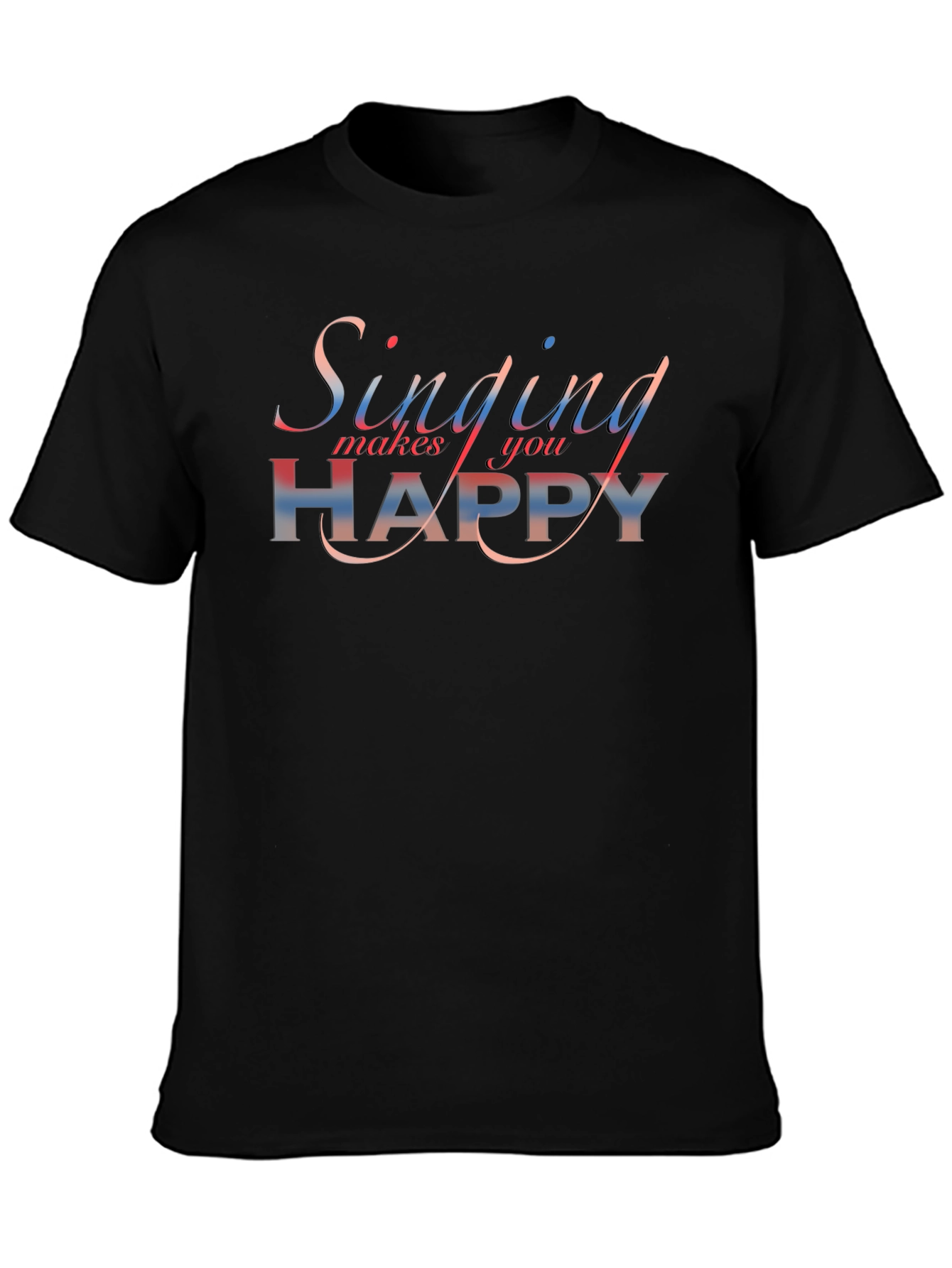 Singing Makes You Happy Graphic Tee