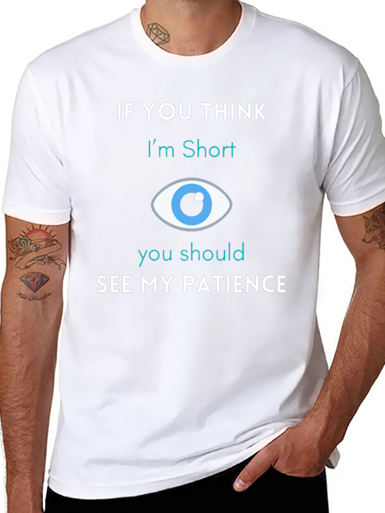 Funny Short Patience Graphic Tee - Unisex