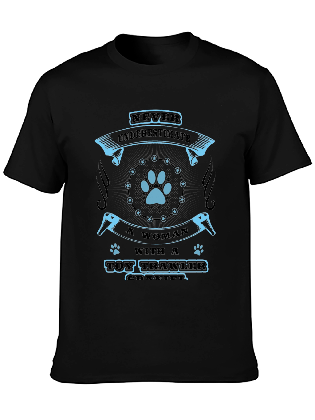 Never Underestimate Toy Trawler Spaniel T-Shirt