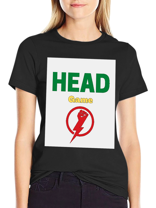 Head Game Graphic Tee - Black