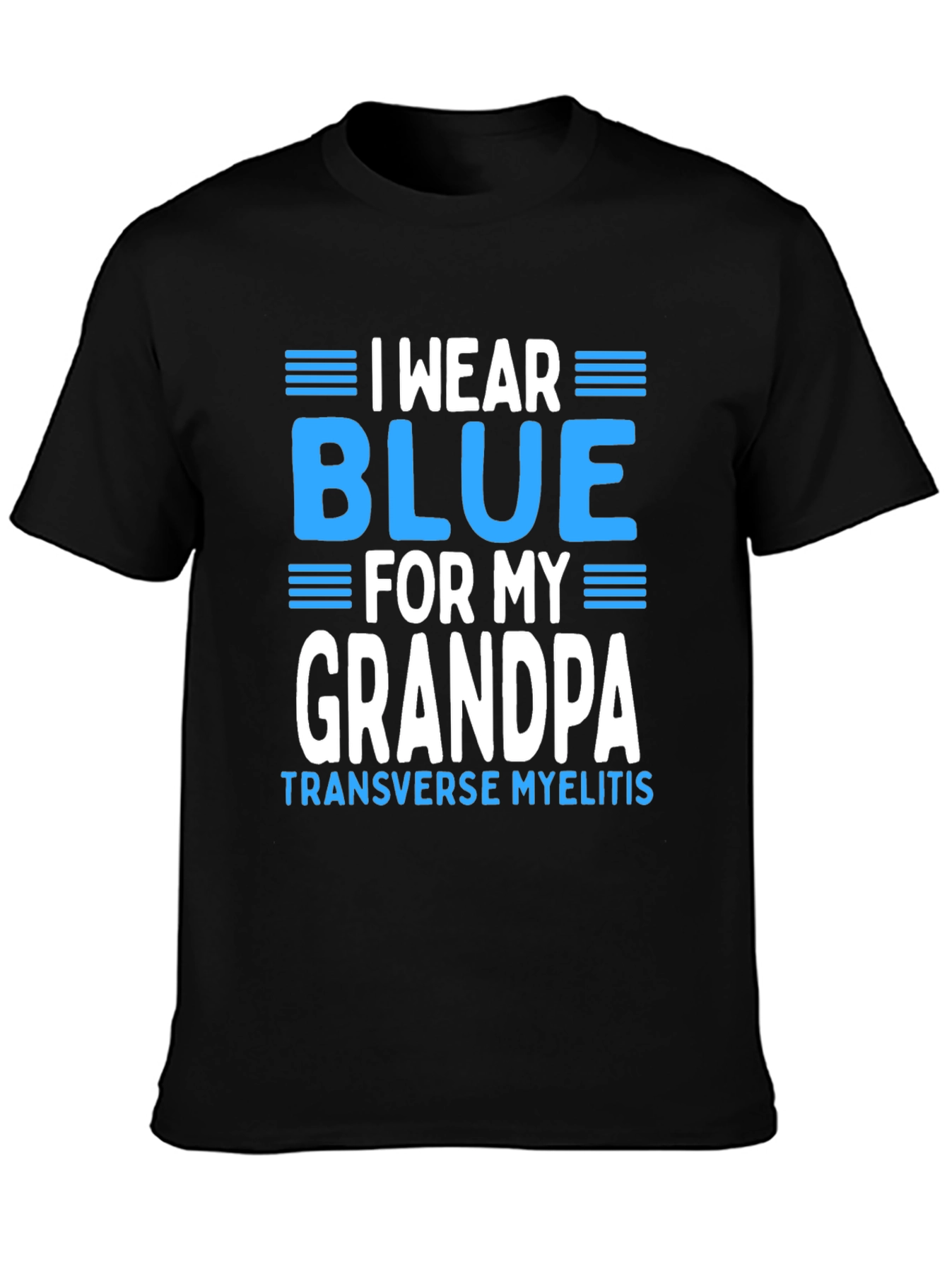 I Wear Blue for My Grandpa T-Shirt