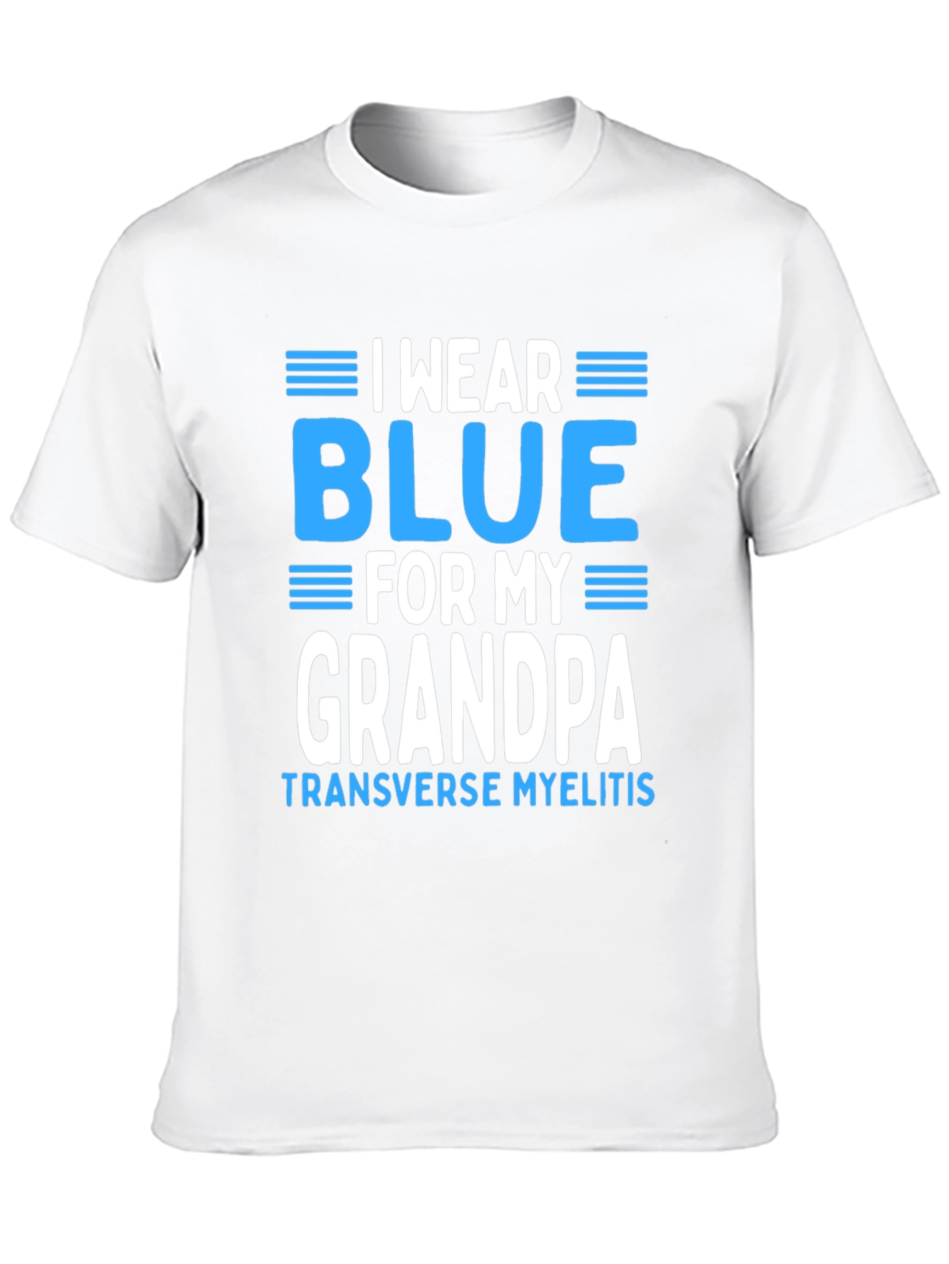 I Wear Blue for My Grandpa T-Shirt