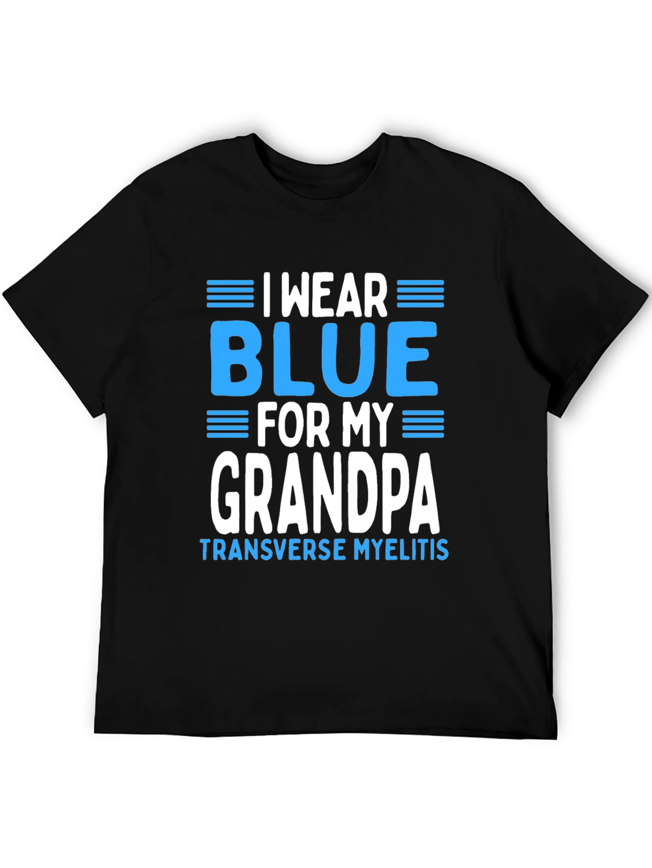 I Wear Blue for My Grandpa T-Shirt