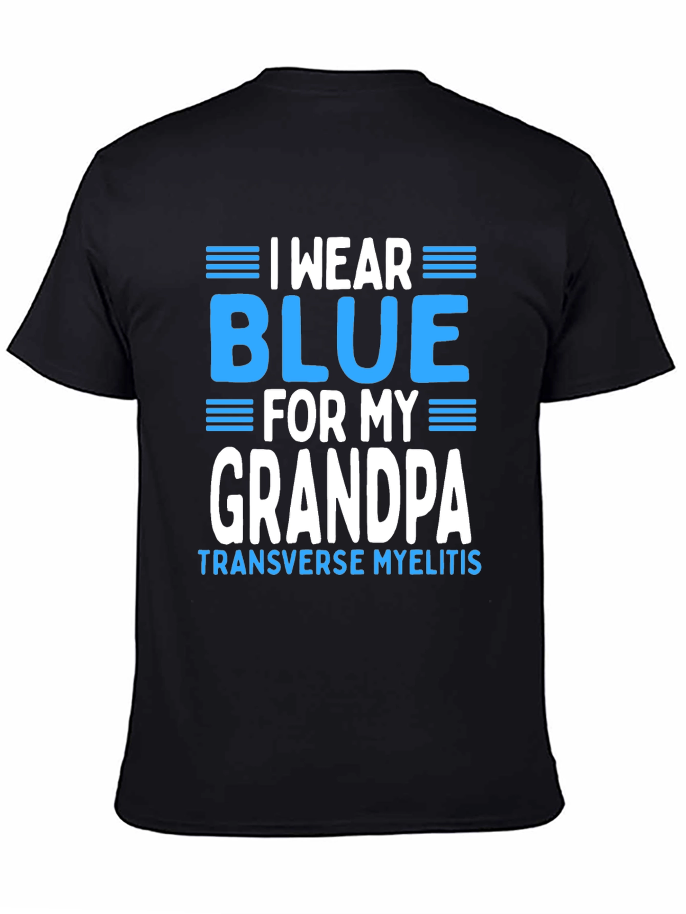 I Wear Blue for My Grandpa T-Shirt