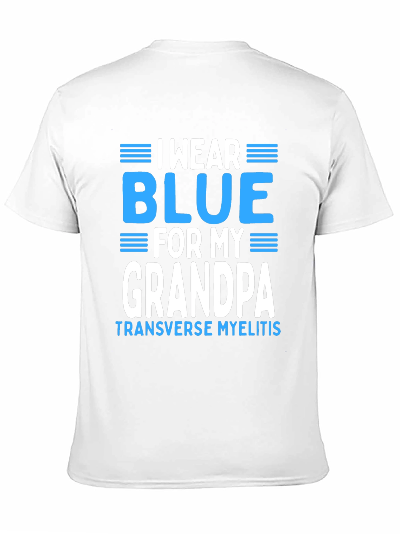 I Wear Blue for My Grandpa T-Shirt