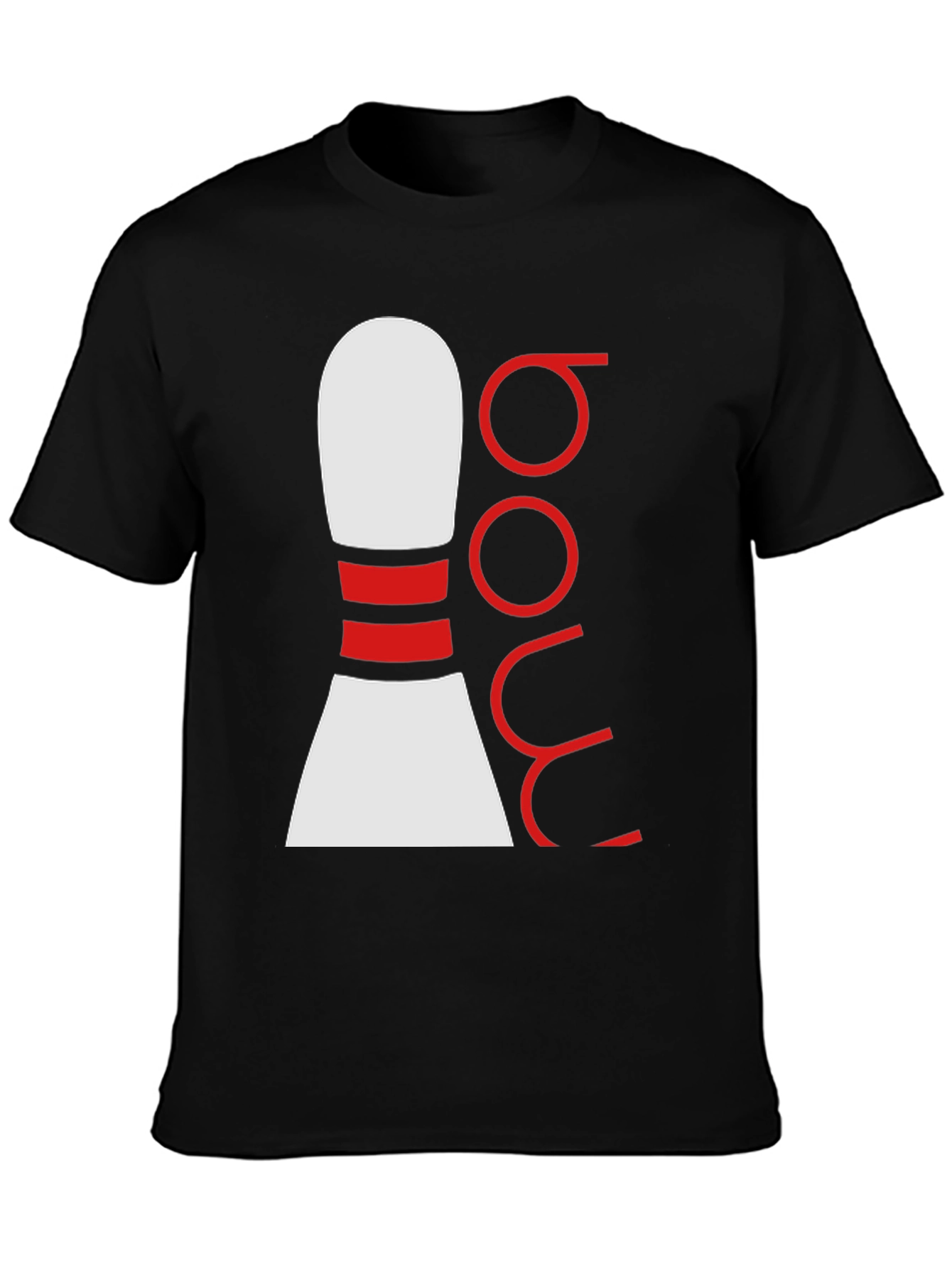 Bowling Boy Black T-Shirt