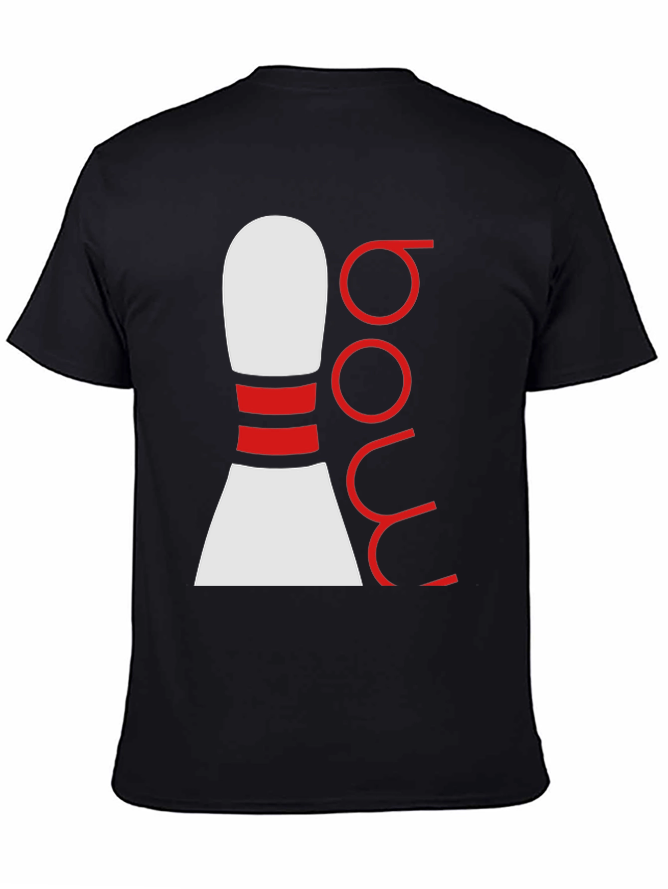 Bowling Boy Black T-Shirt
