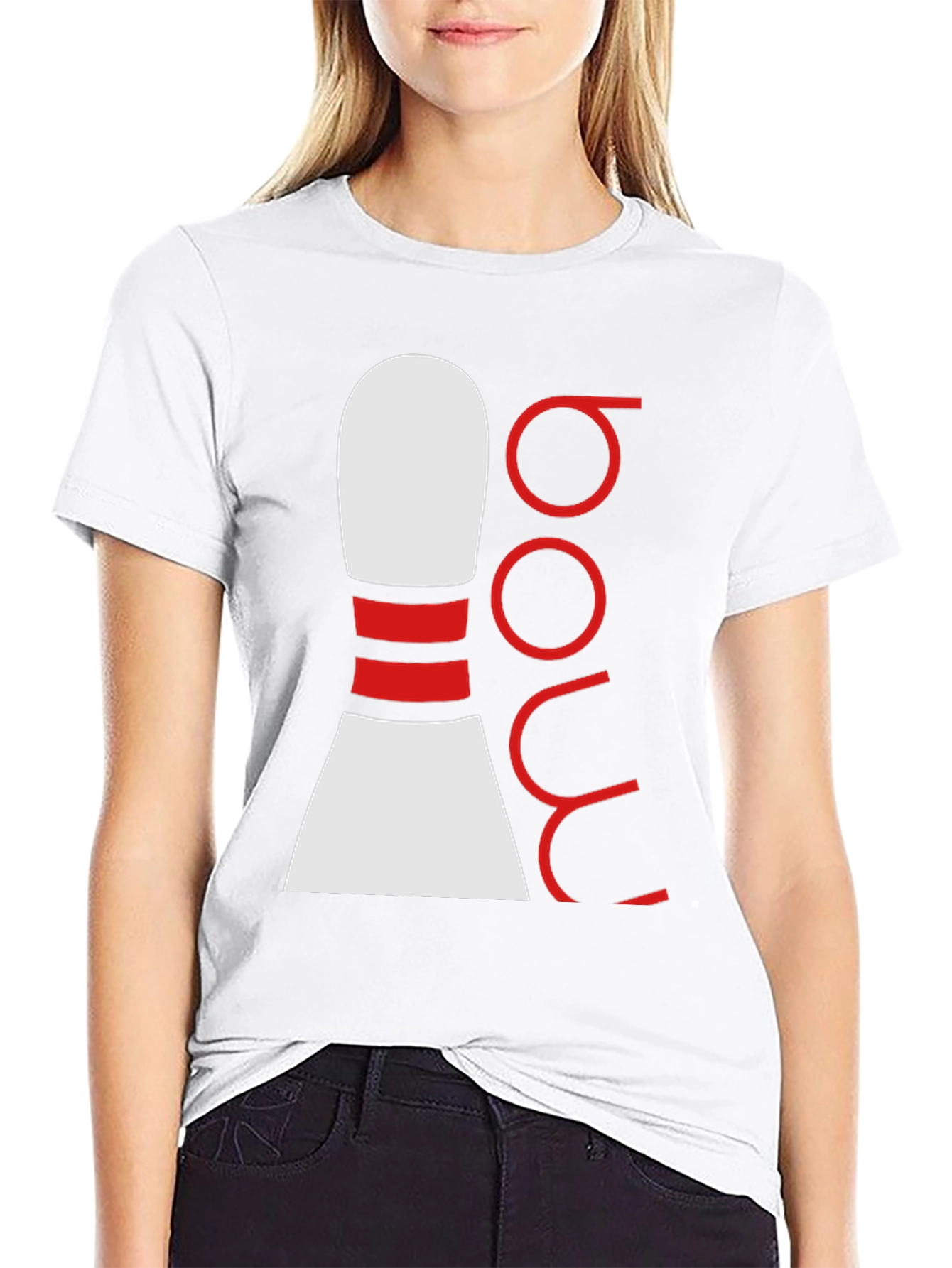 Bowling Boy Black T-Shirt