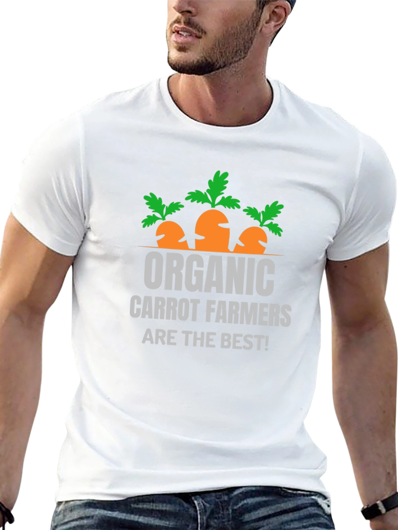 Organic Carrot Farmers T-Shirt - Black