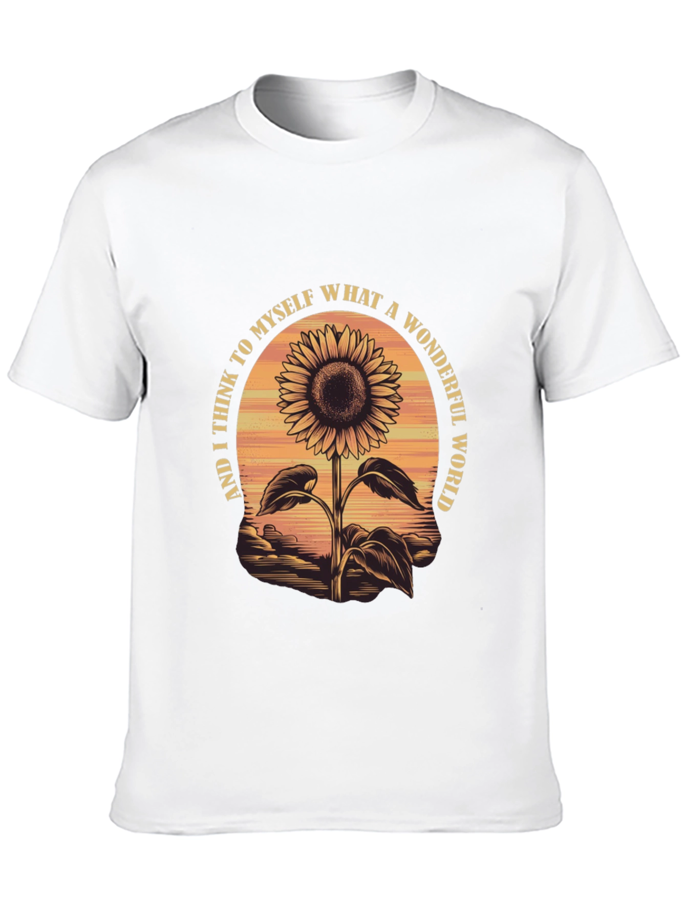 Sunflower Wonderful World Graphic Tee