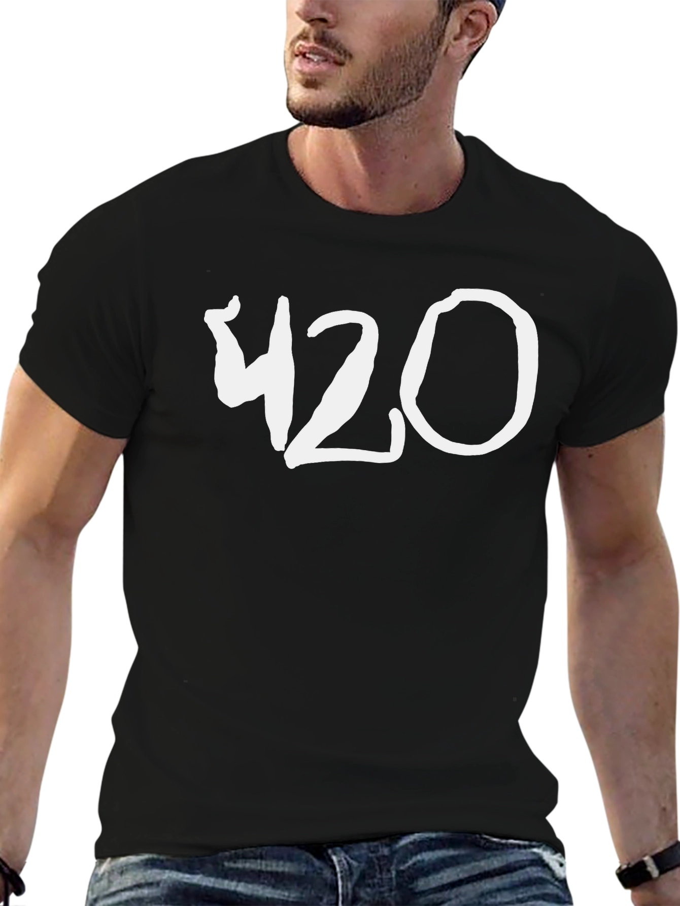 420 Graphic Tee - Relaxed Fit Cotton T-Shirt
