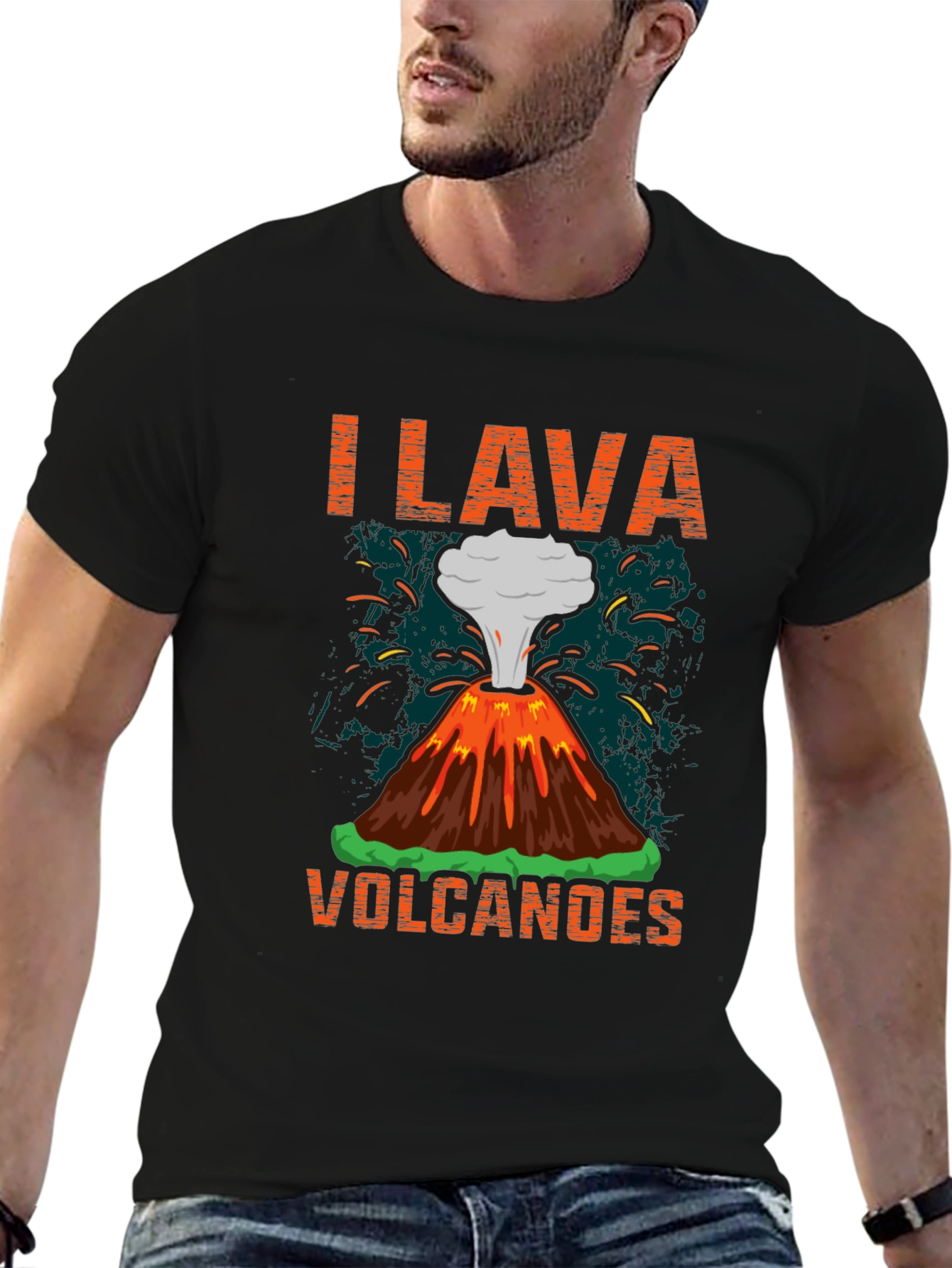 I Lava Volcanoes Graphic T-Shirt - Unisex
