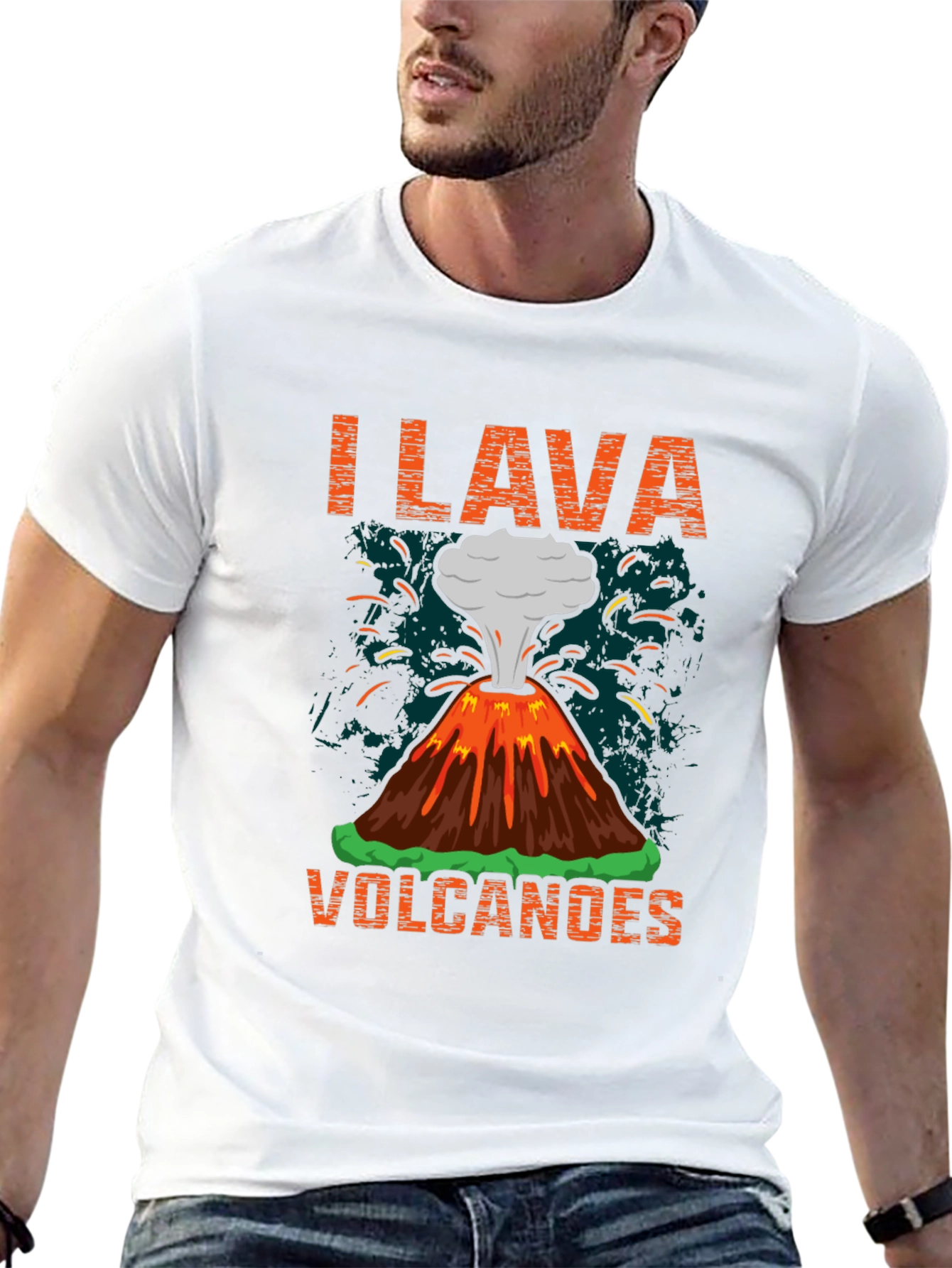 I Lava Volcanoes Graphic T-Shirt - Unisex