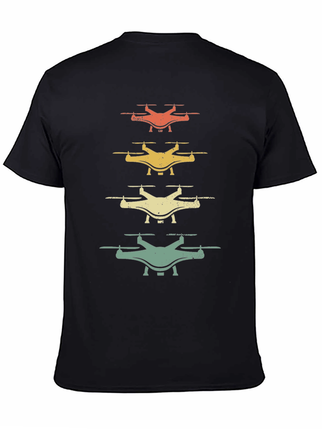 Retro Drone T-Shirt - Aviation Enthusiast Tee