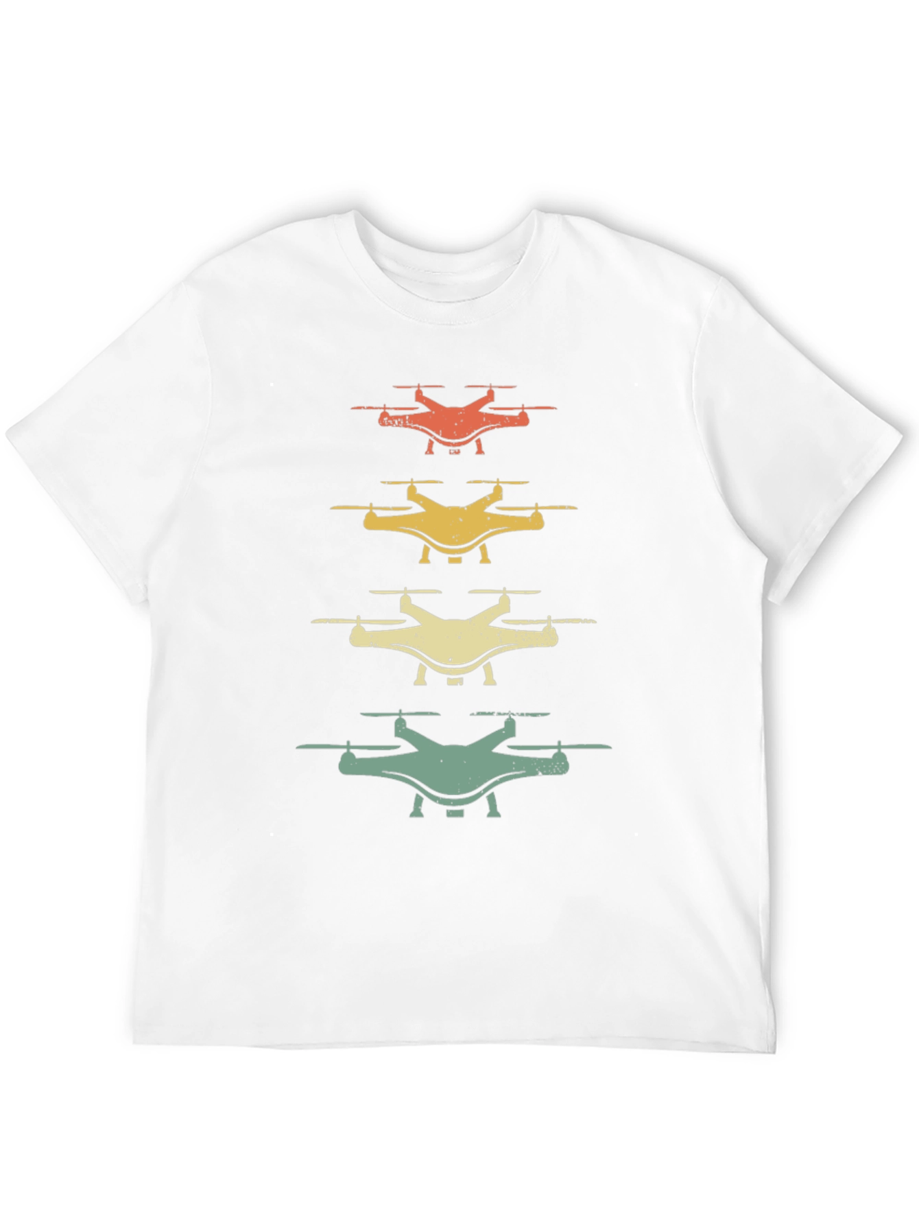 Retro Drone T-Shirt - Aviation Enthusiast Tee