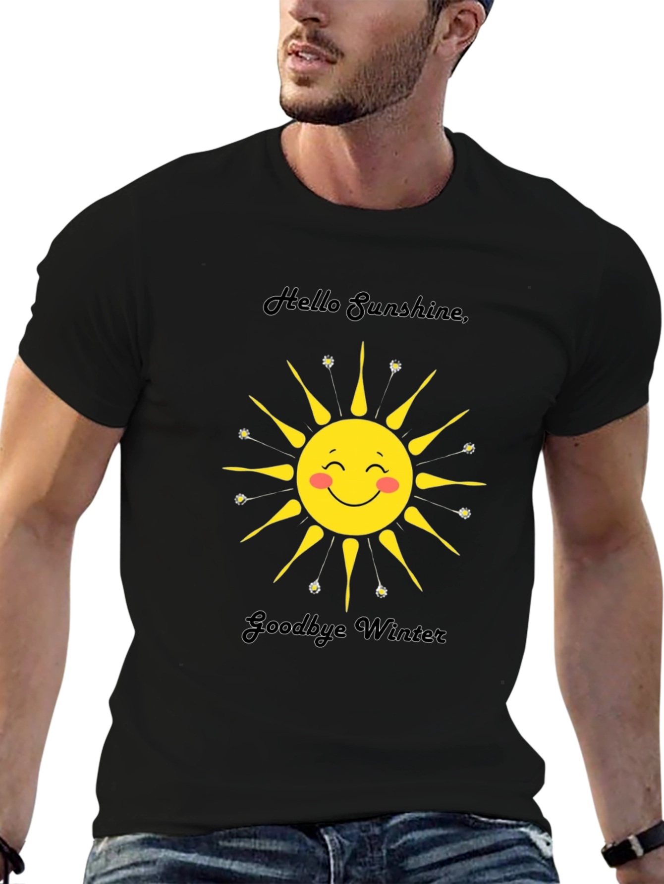 Sunshine Graphic Tee - Hello Sunshine Goodbye Winter