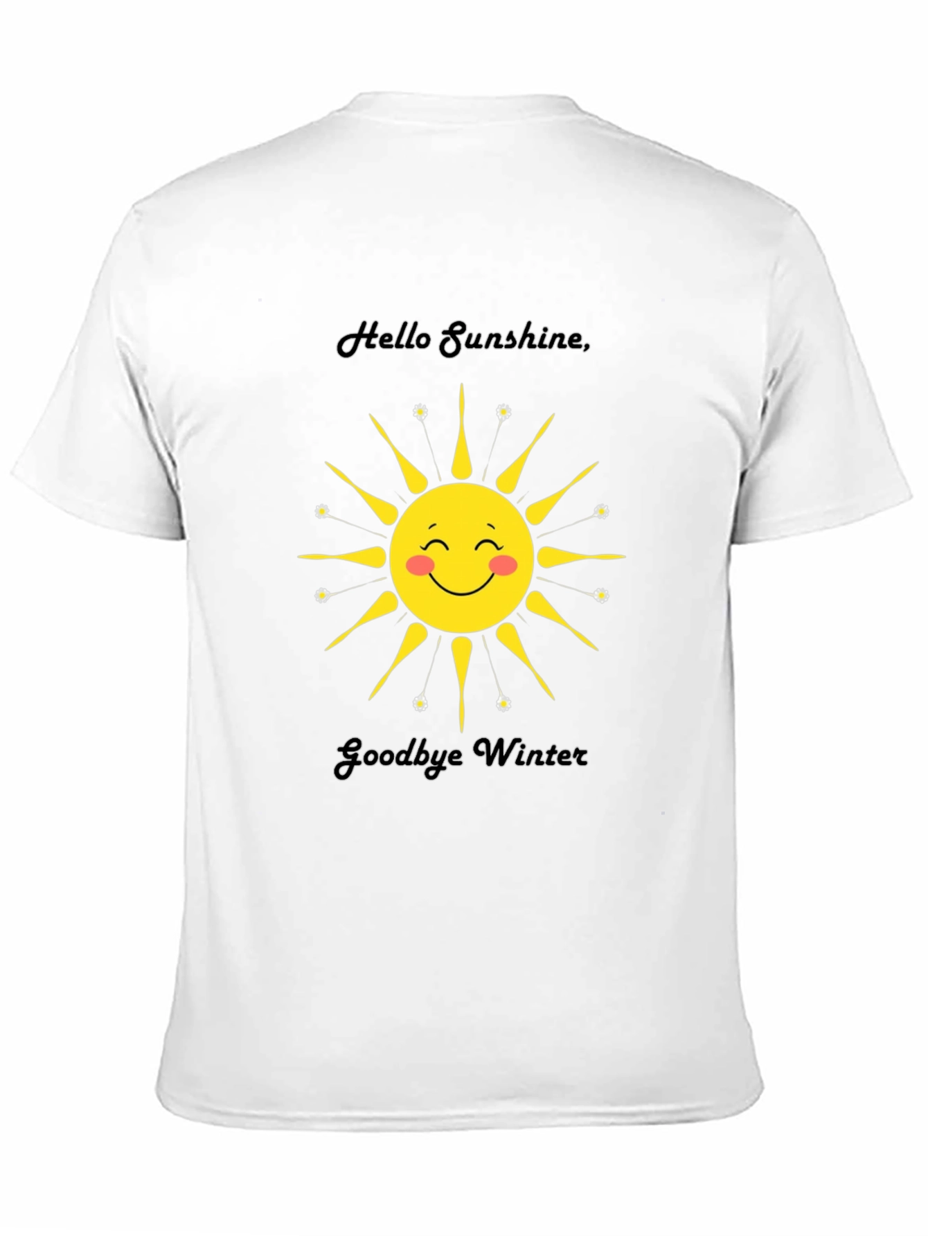 Sunshine Graphic Tee - Hello Sunshine Goodbye Winter