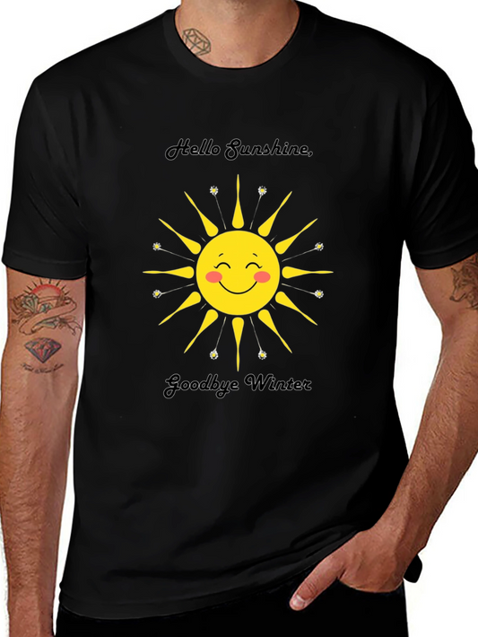 Sunshine Graphic Tee - Hello Sunshine Goodbye Winter
