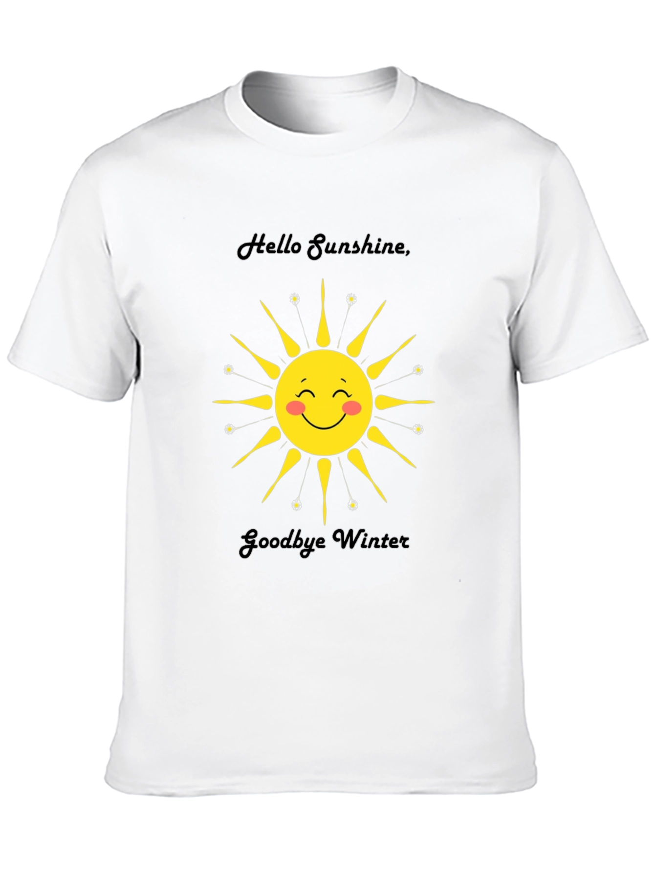 Sunshine Graphic Tee - Hello Sunshine Goodbye Winter