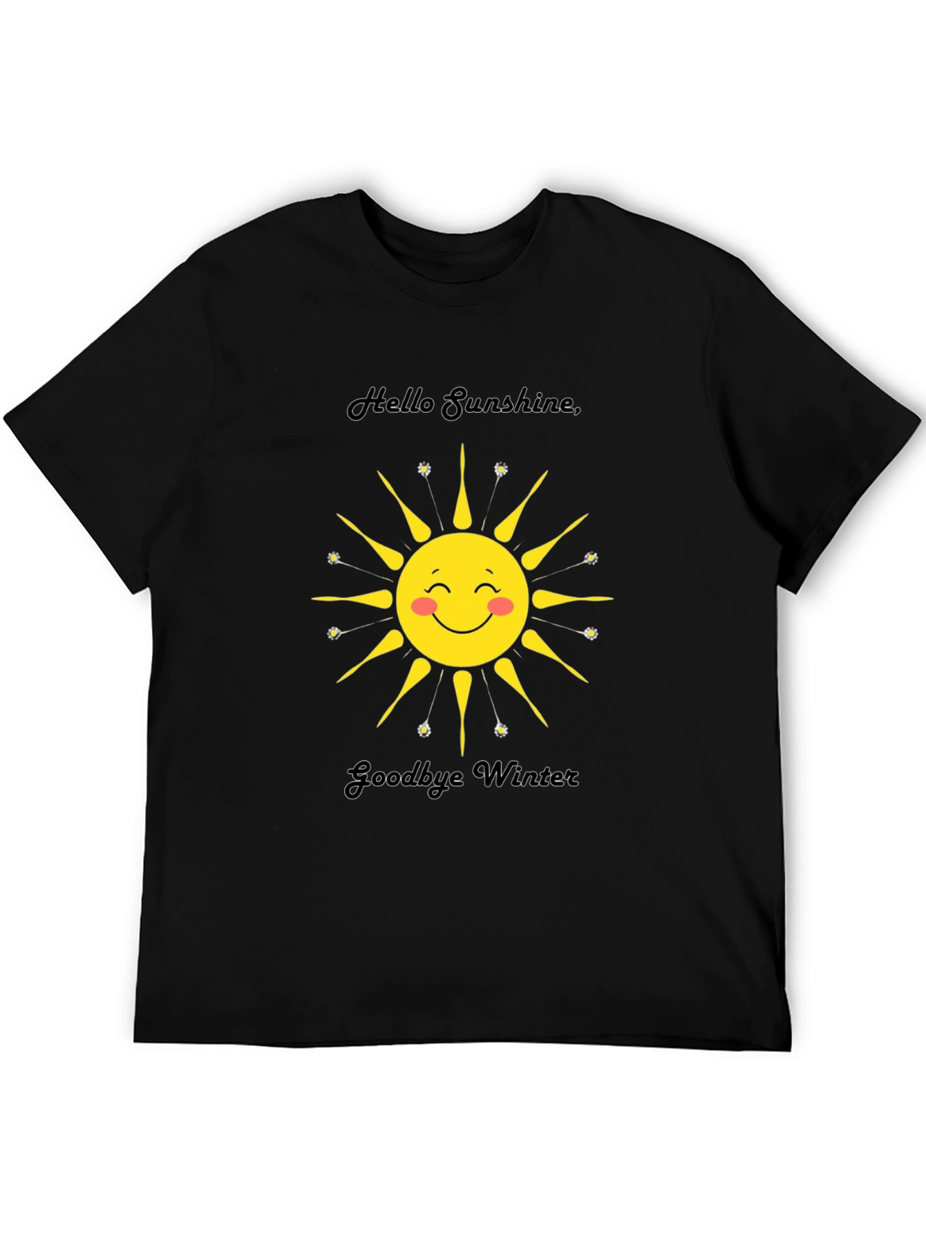 Sunshine Graphic Tee - Hello Sunshine Goodbye Winter