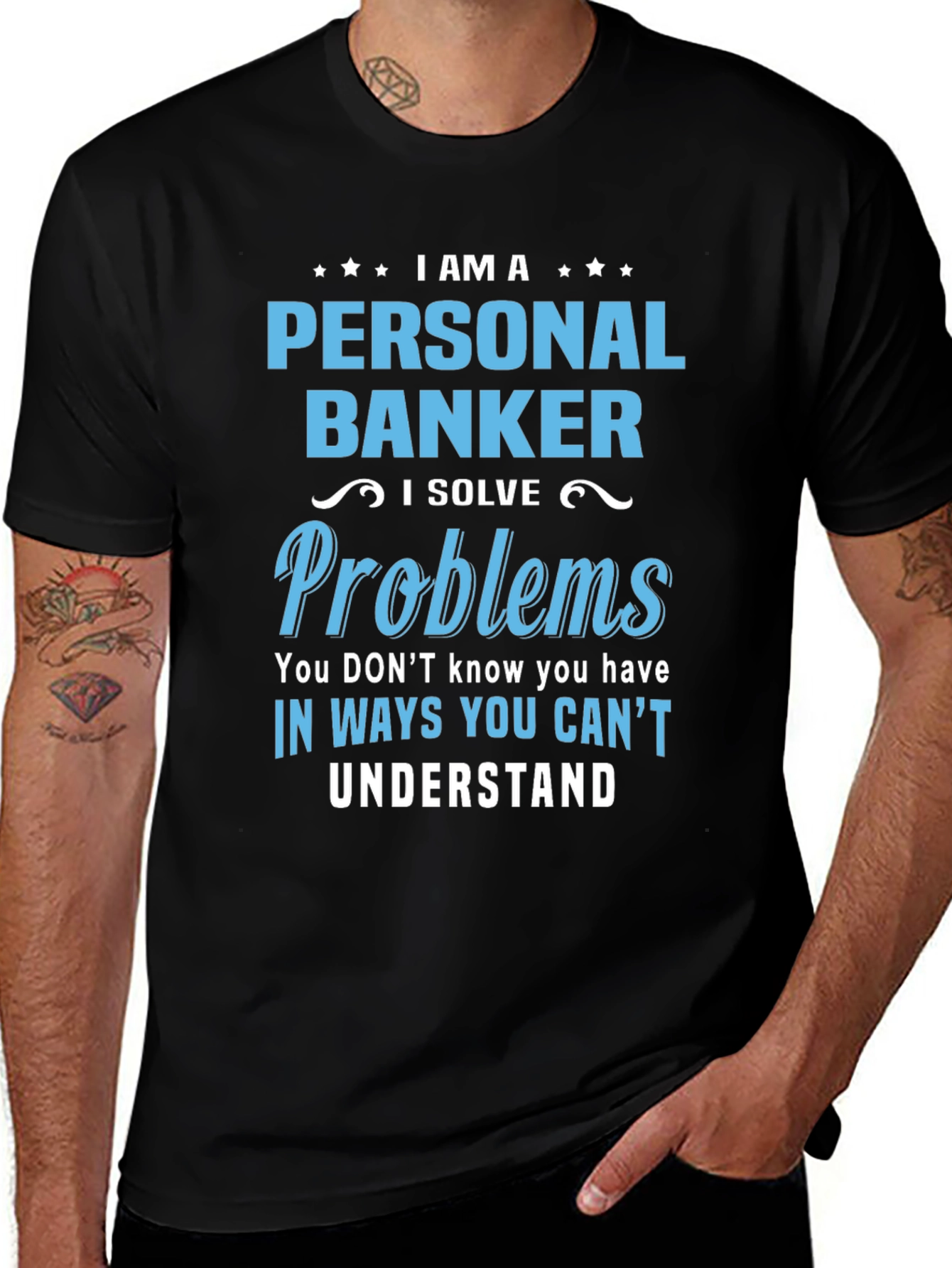 Personal Banker T-Shirt - Problem Solver Tee