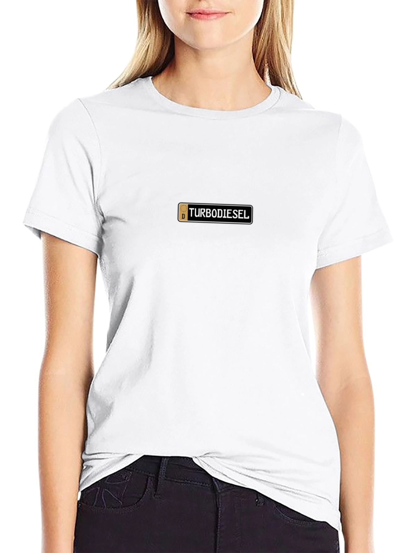 Turbo Diesel Graphic Tee - Black Cotton Blend
