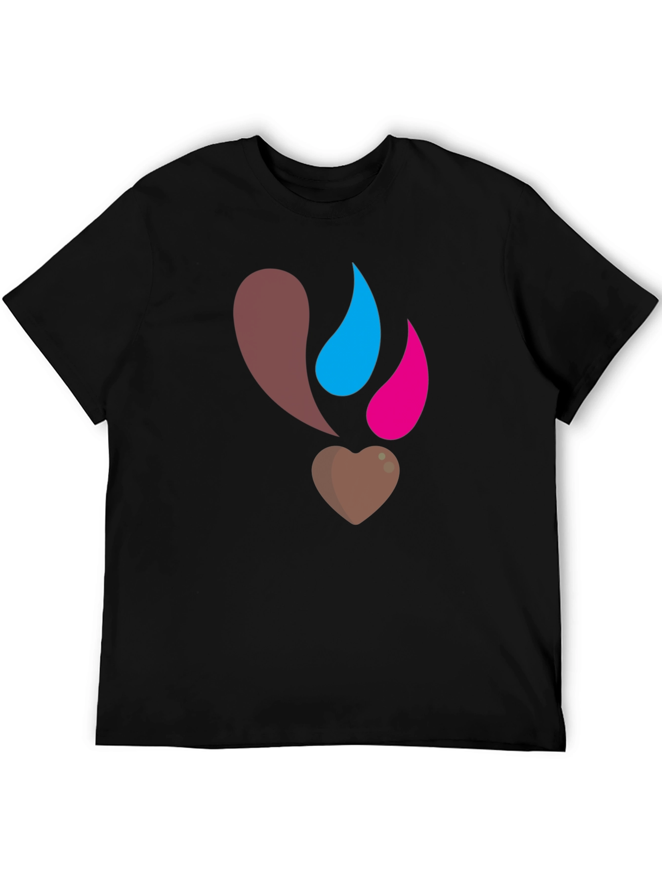 Heart Drop T-Shirt - Unique Graphic Tee