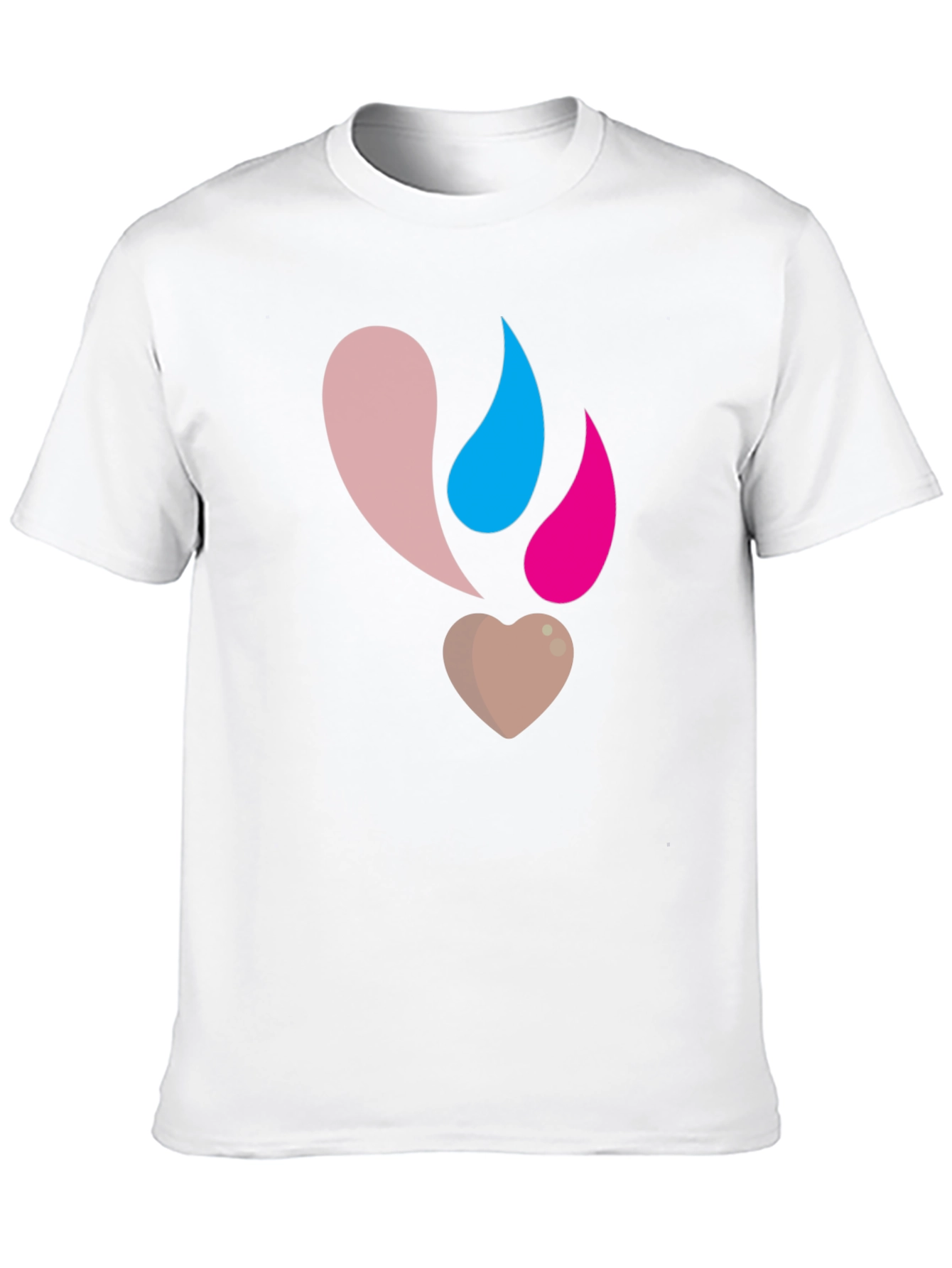 Heart Drop T-Shirt - Unique Graphic Tee