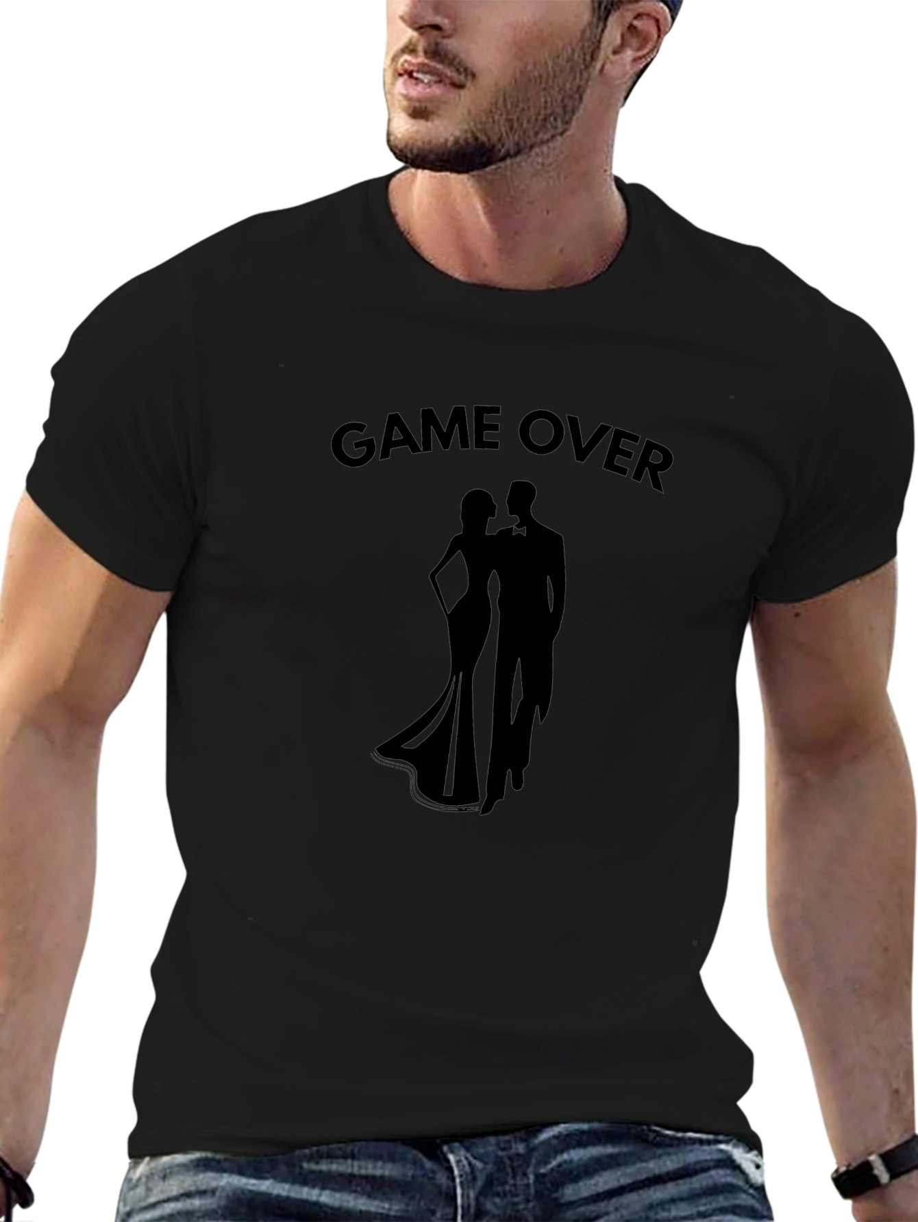 Game Over Wedding Graphic Tee