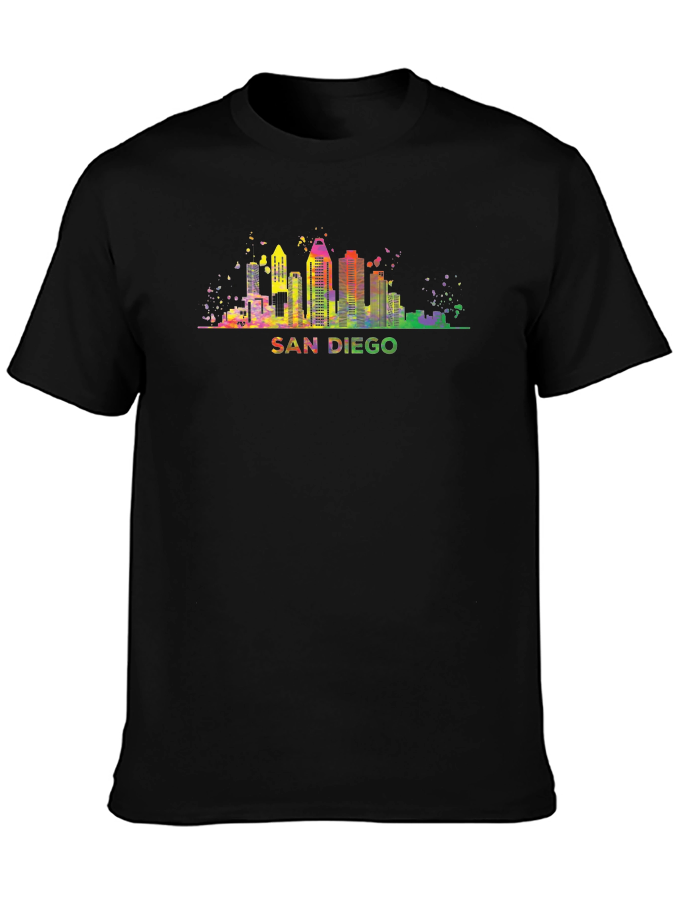 San Diego Skyline Graphic T-Shirt