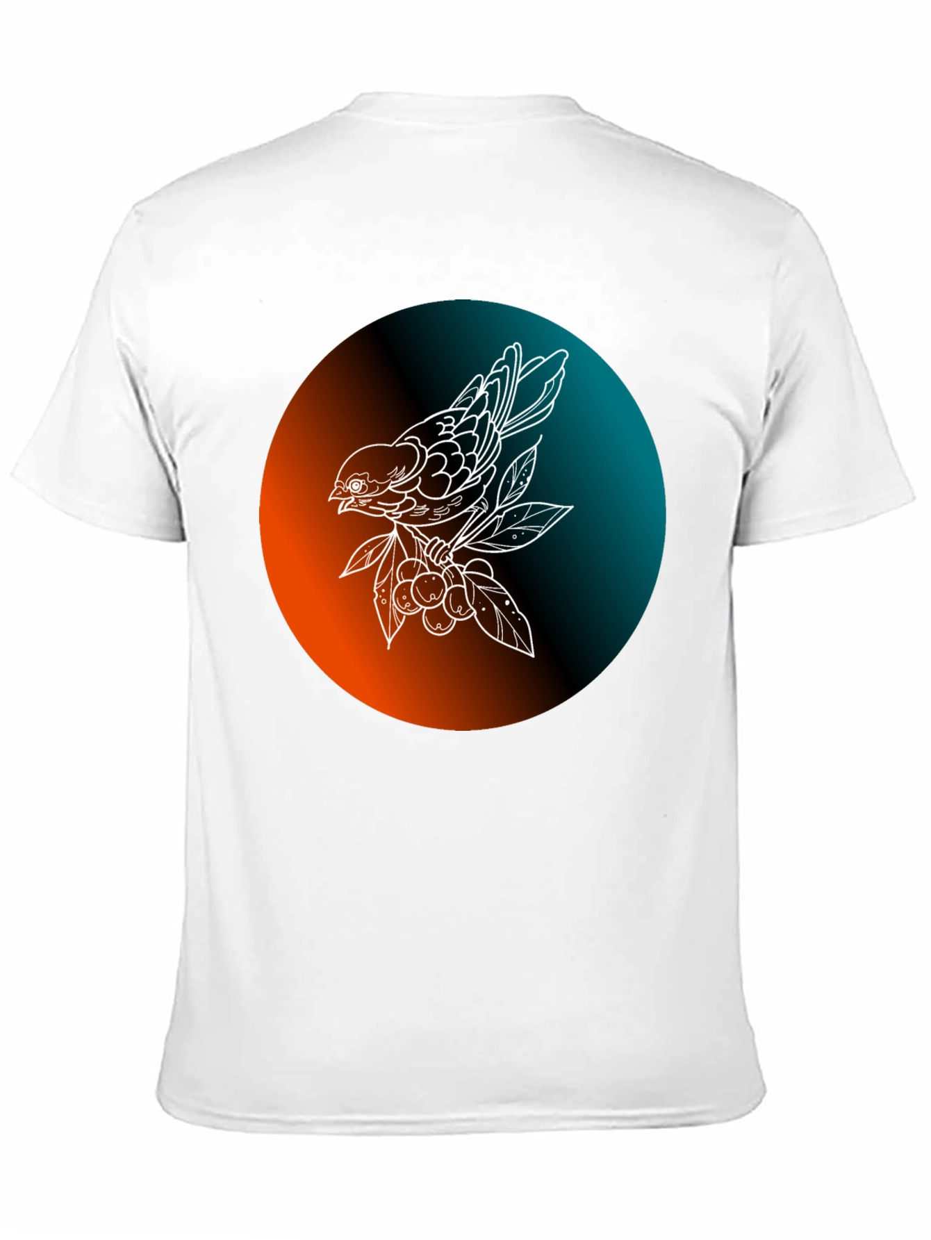 Bird on Branch Graphic Tee - Stylish & Unique