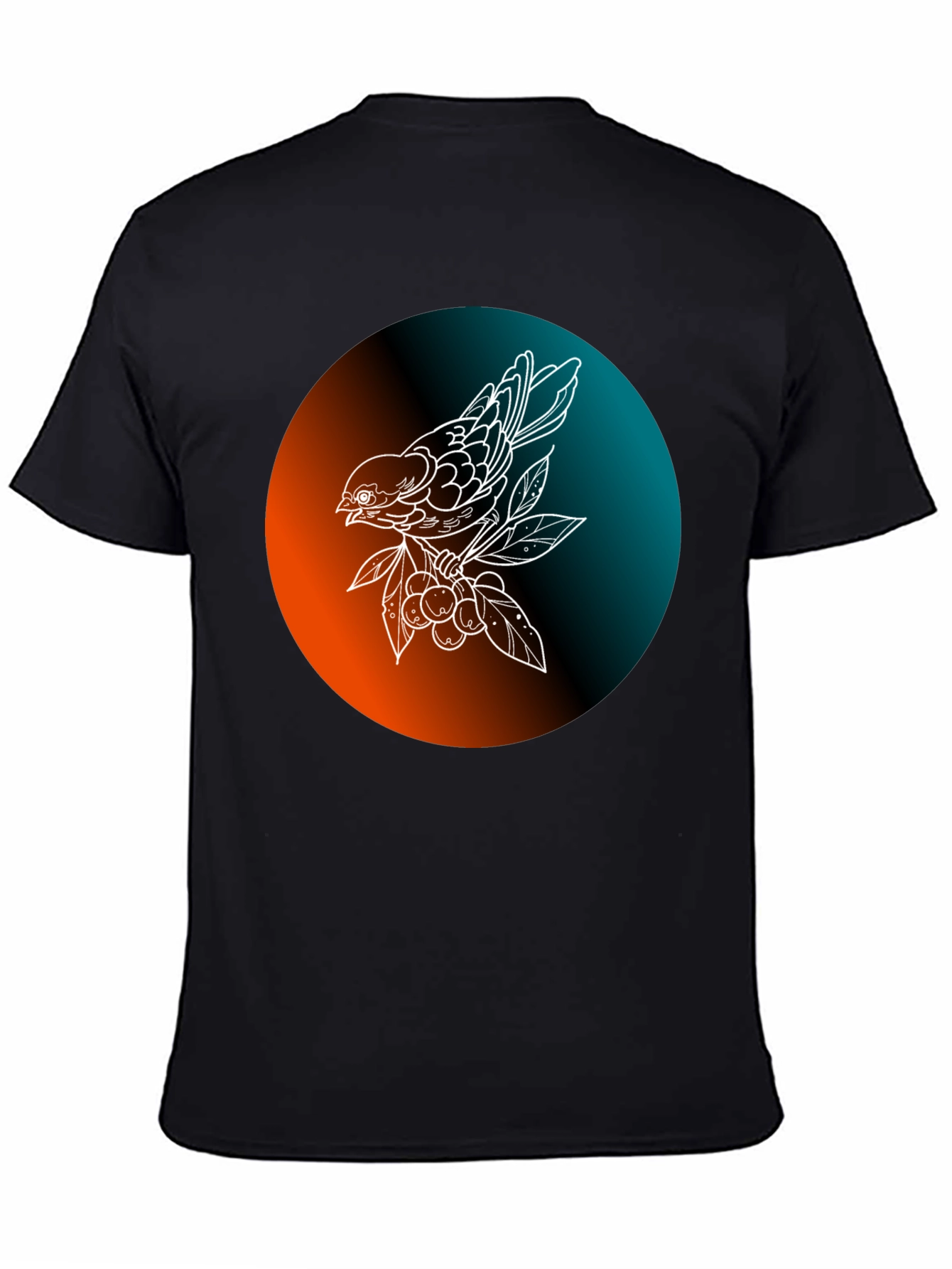Bird on Branch Graphic Tee - Stylish & Unique