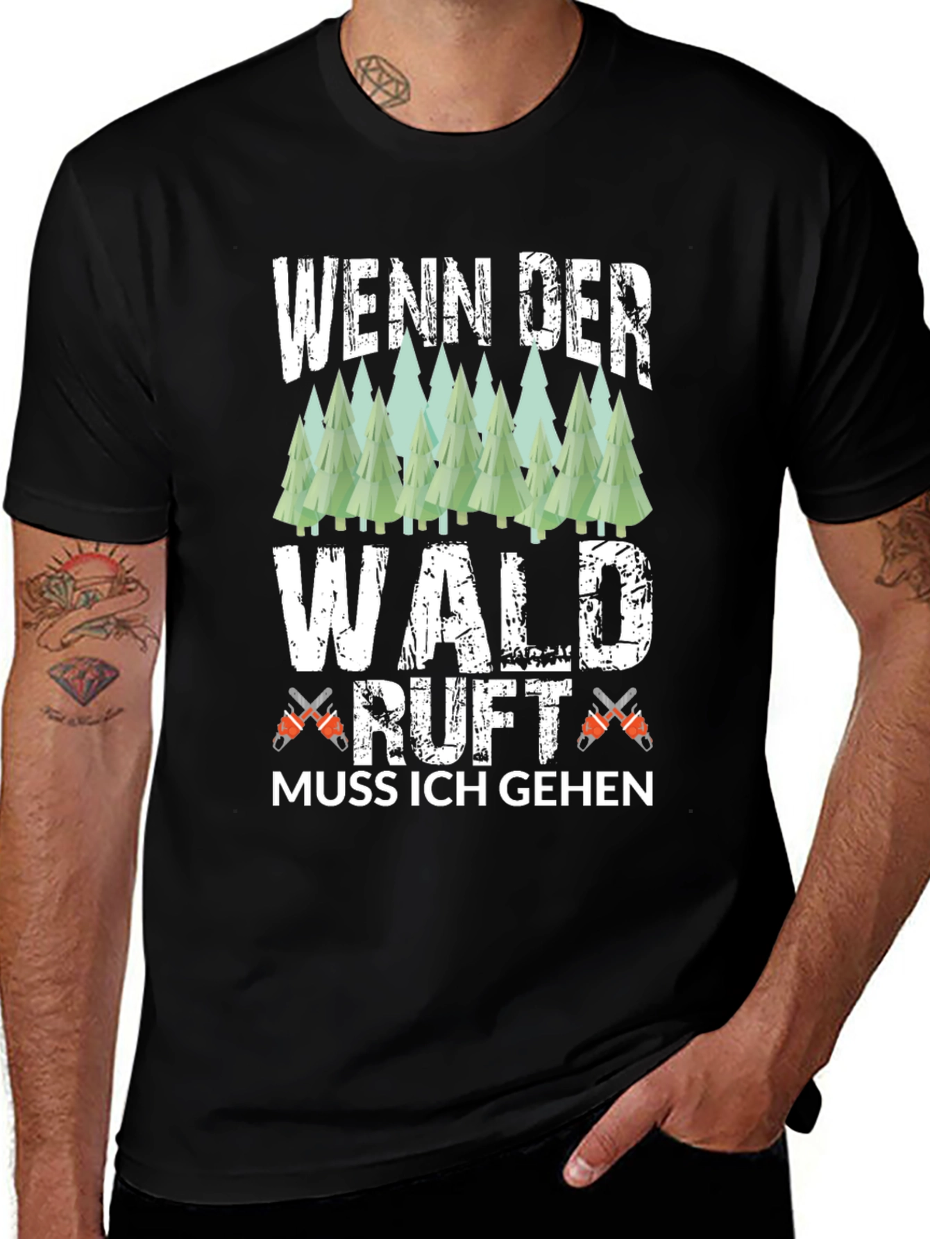 Wenn Der Wald Ruft T-Shirt