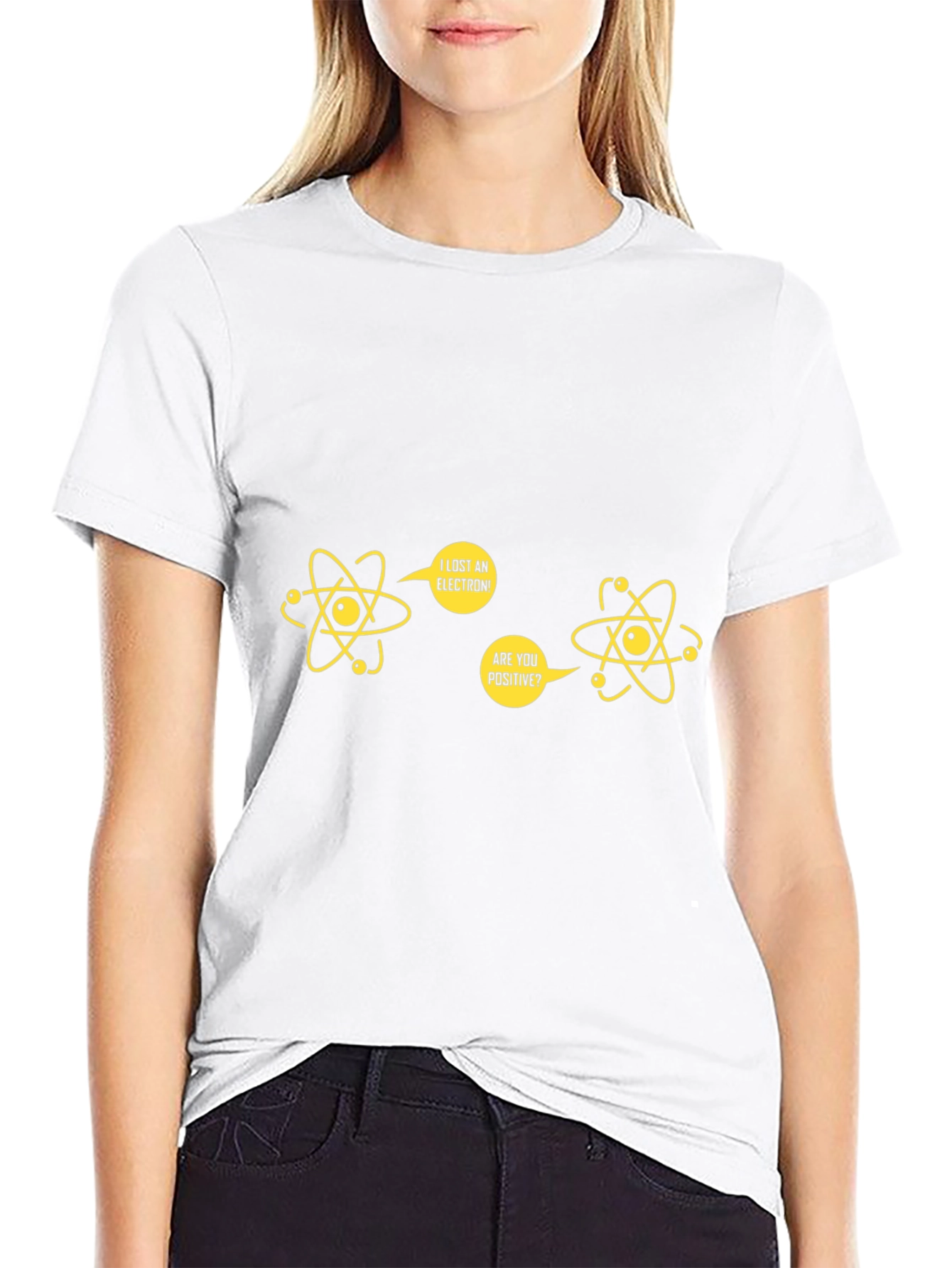 Funny Science Pun T-Shirt - I Lost An Electron!