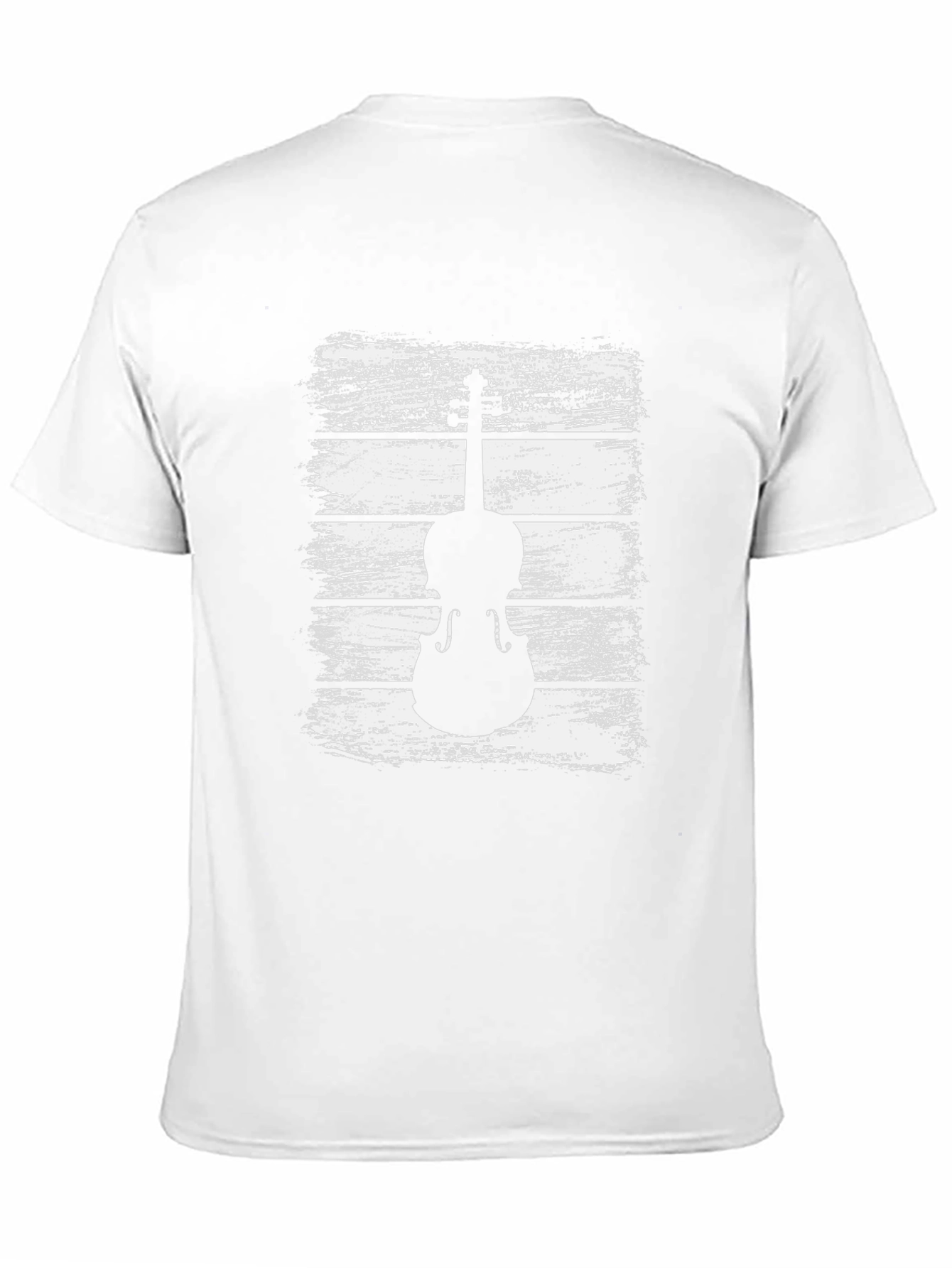 Violin Graphic Tee - Music Lovers T-Shirt