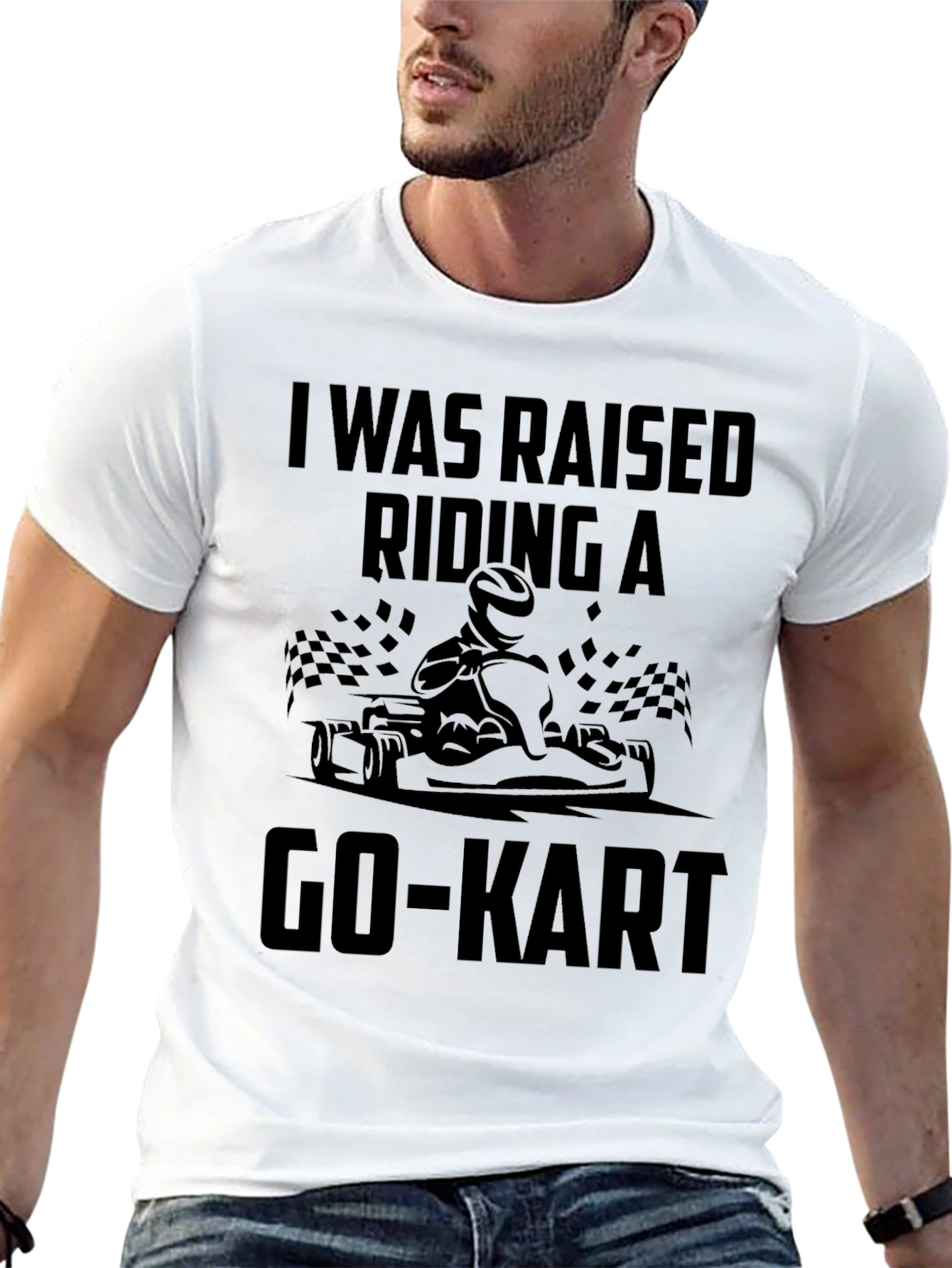 Go-Kart Racer T-Shirt - Black