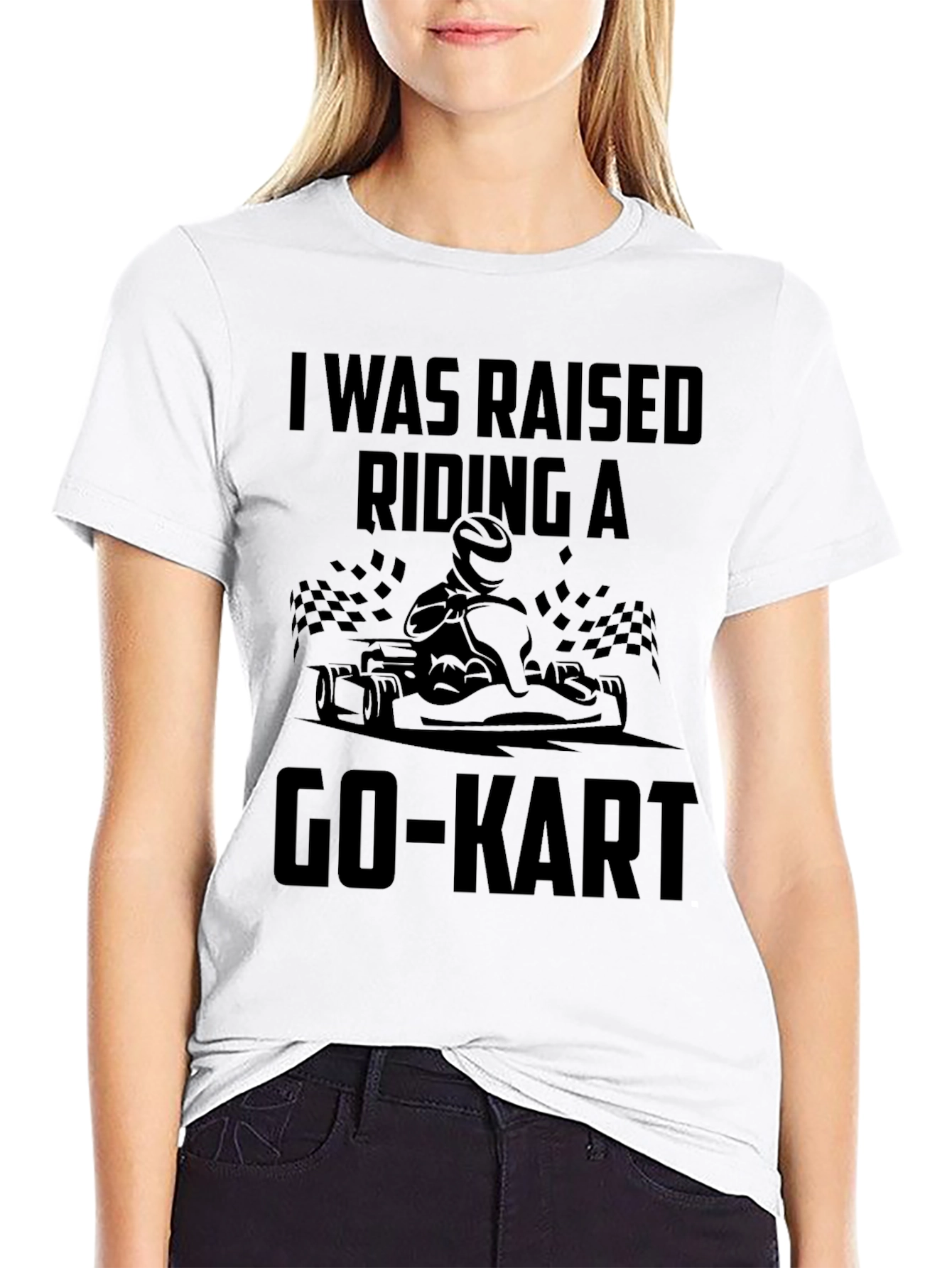 Go-Kart Racer T-Shirt - Black
