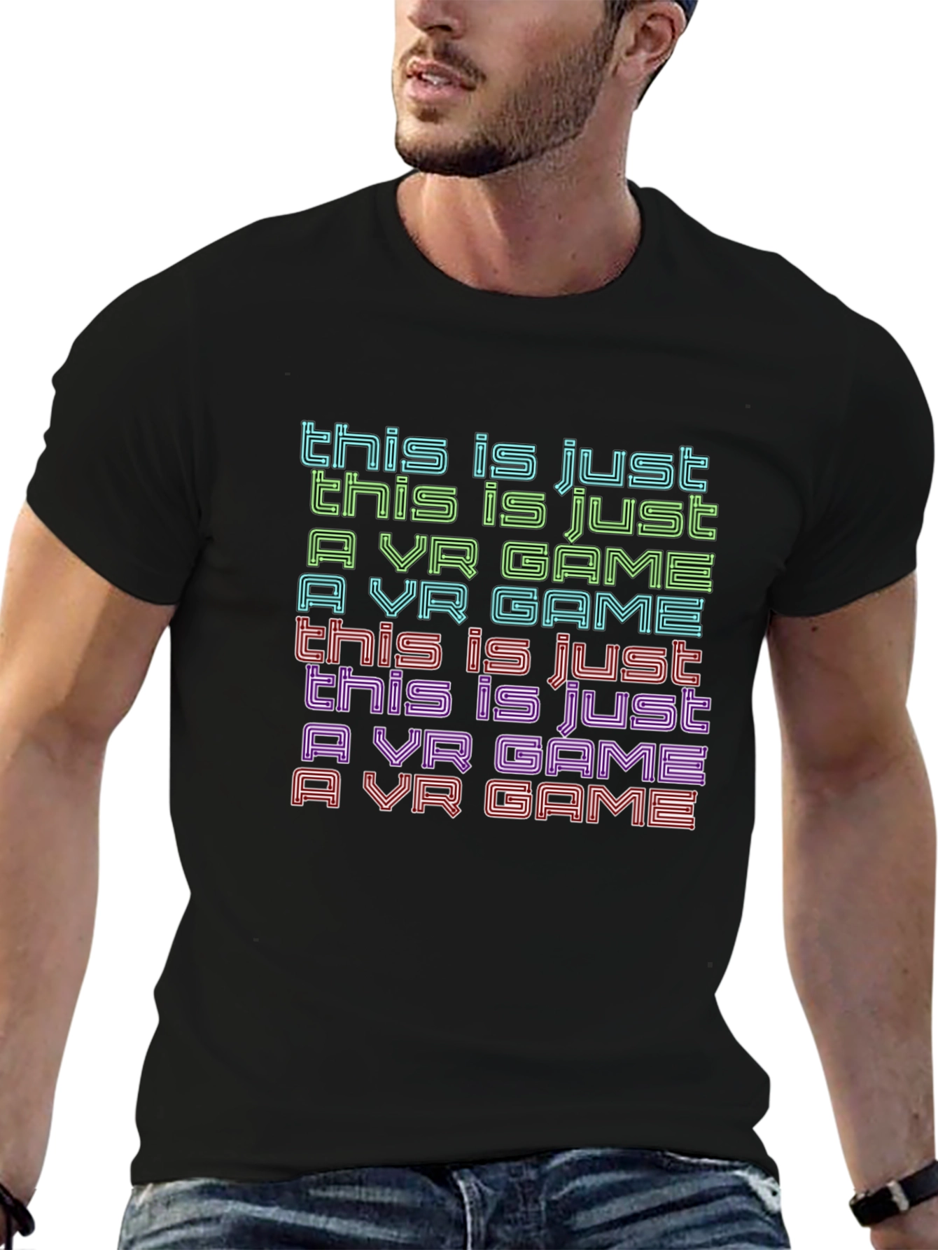 VR Game Graphic T-Shirt - Gamer Apparel