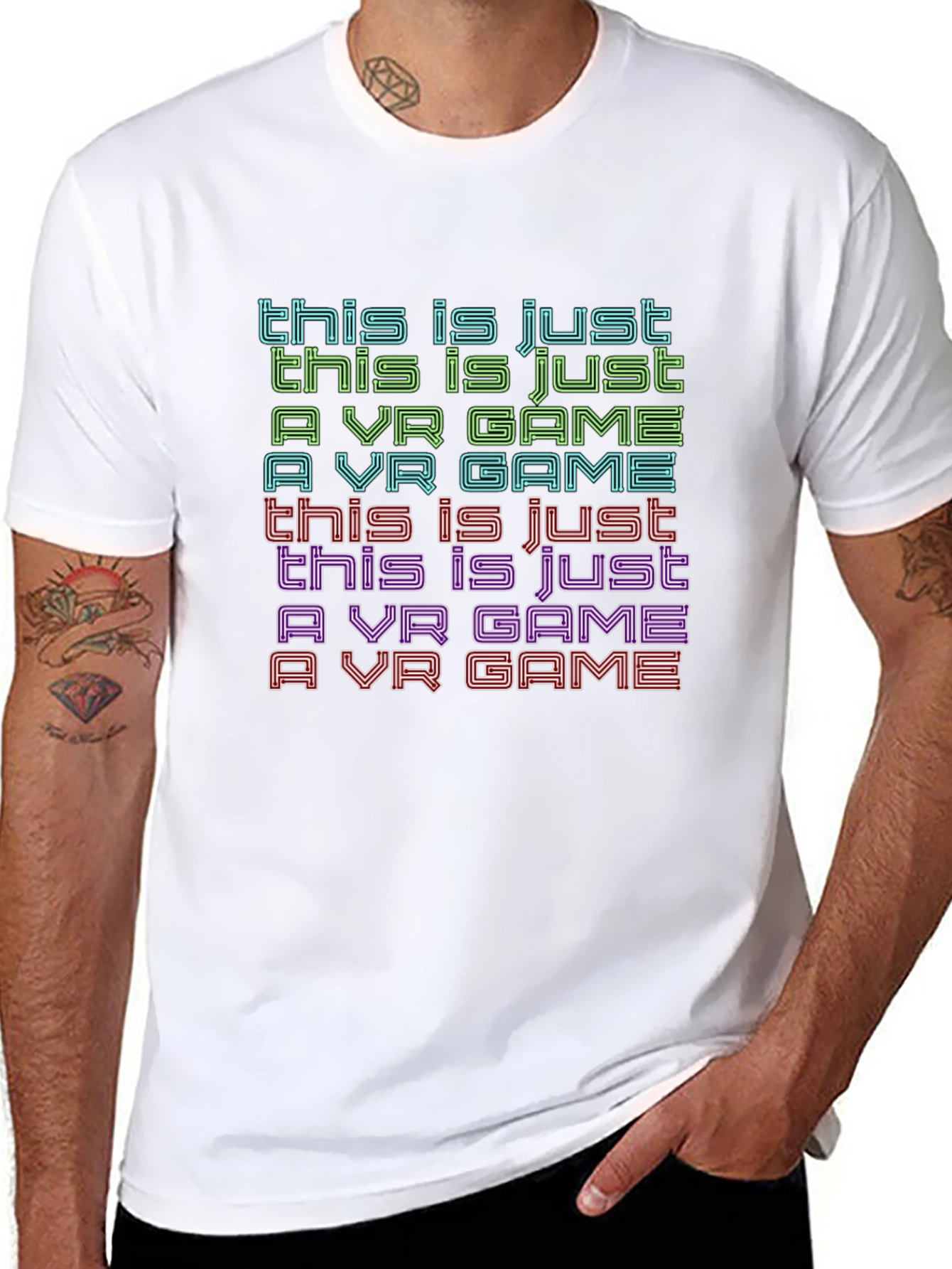 VR Game Graphic T-Shirt - Gamer Apparel